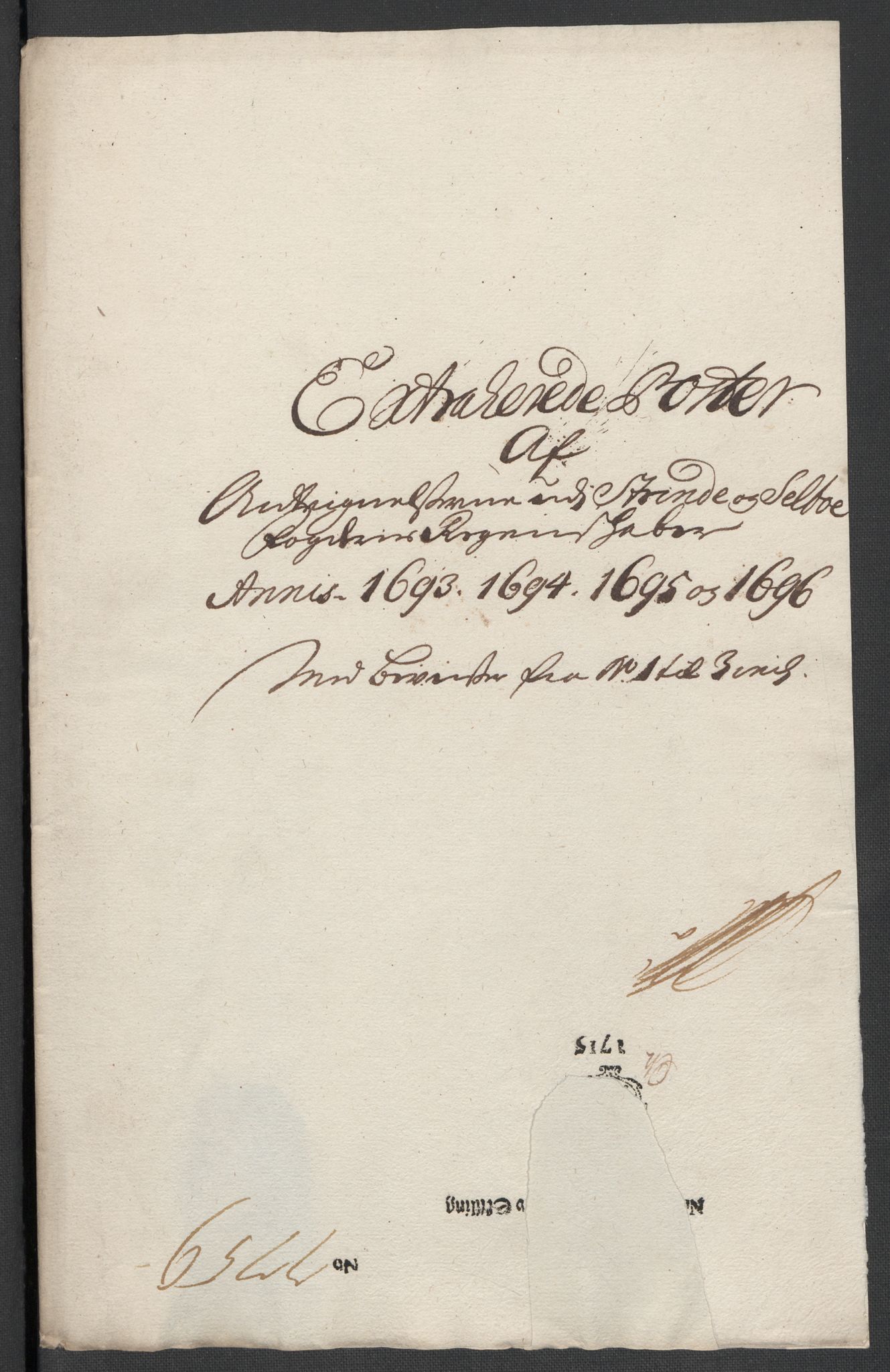 Rentekammeret inntil 1814, Reviderte regnskaper, Fogderegnskap, AV/RA-EA-4092/R61/L4106: Fogderegnskap Strinda og Selbu, 1696-1697, p. 155