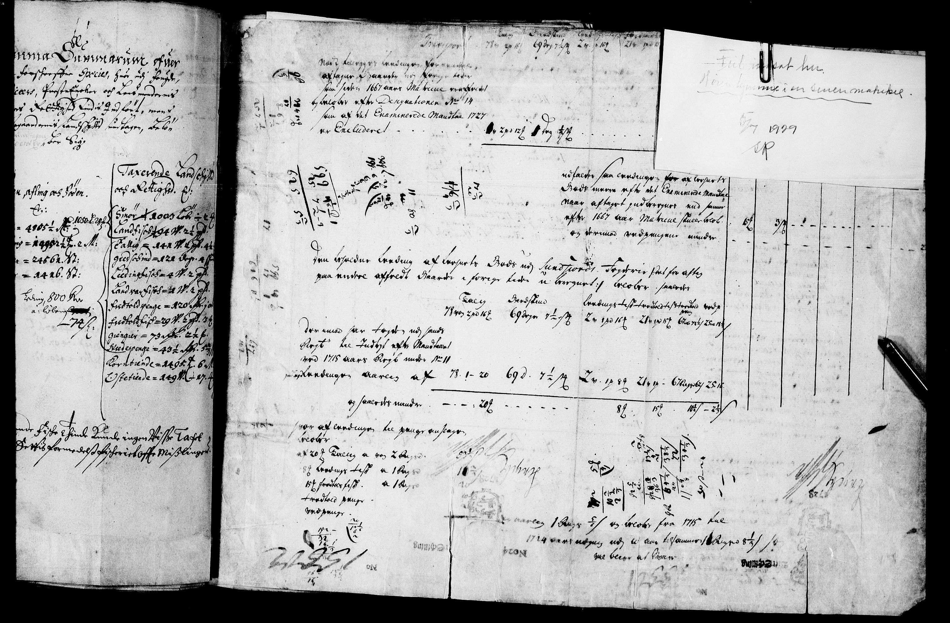 Rentekammeret inntil 1814, Realistisk ordnet avdeling, AV/RA-EA-4070/N/Nb/Nba/L0043: Sunnfjord fogderi, 1667