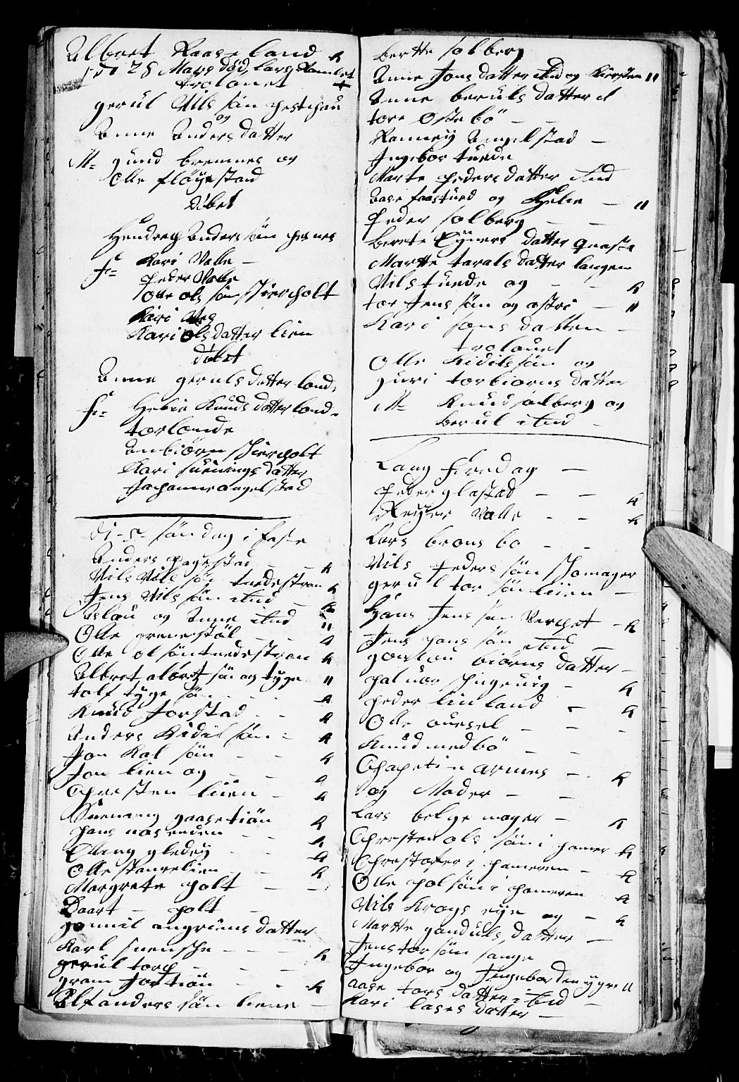 Holt sokneprestkontor, SAK/1111-0021/F/Fb/L0003: Parish register (copy) no. B 3, 1728-1730, p. 21