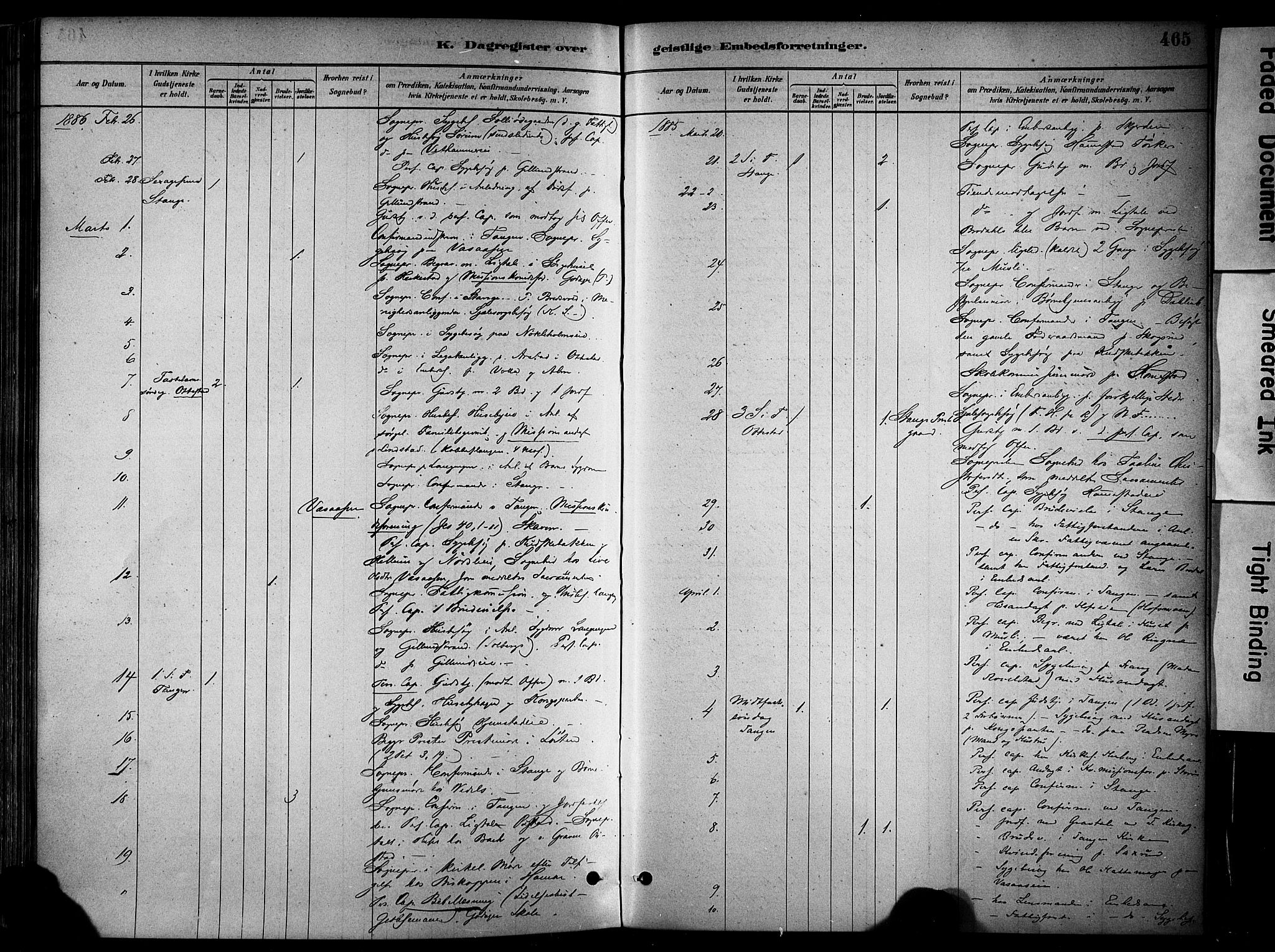 Stange prestekontor, AV/SAH-PREST-002/K/L0017: Parish register (official) no. 17, 1880-1893, p. 465