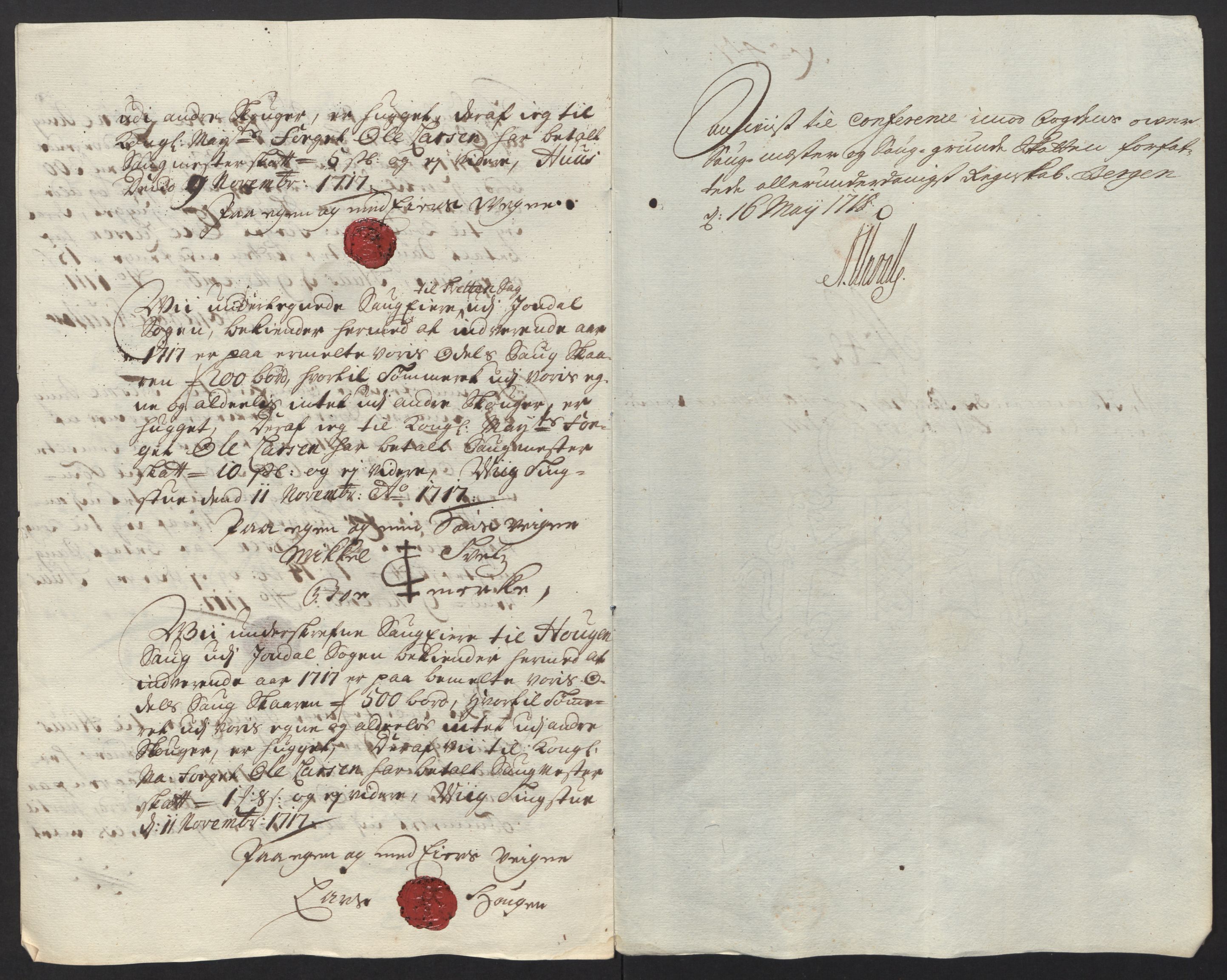 Rentekammeret inntil 1814, Reviderte regnskaper, Fogderegnskap, AV/RA-EA-4092/R48/L2994: Fogderegnskap Sunnhordland og Hardanger, 1717, p. 208