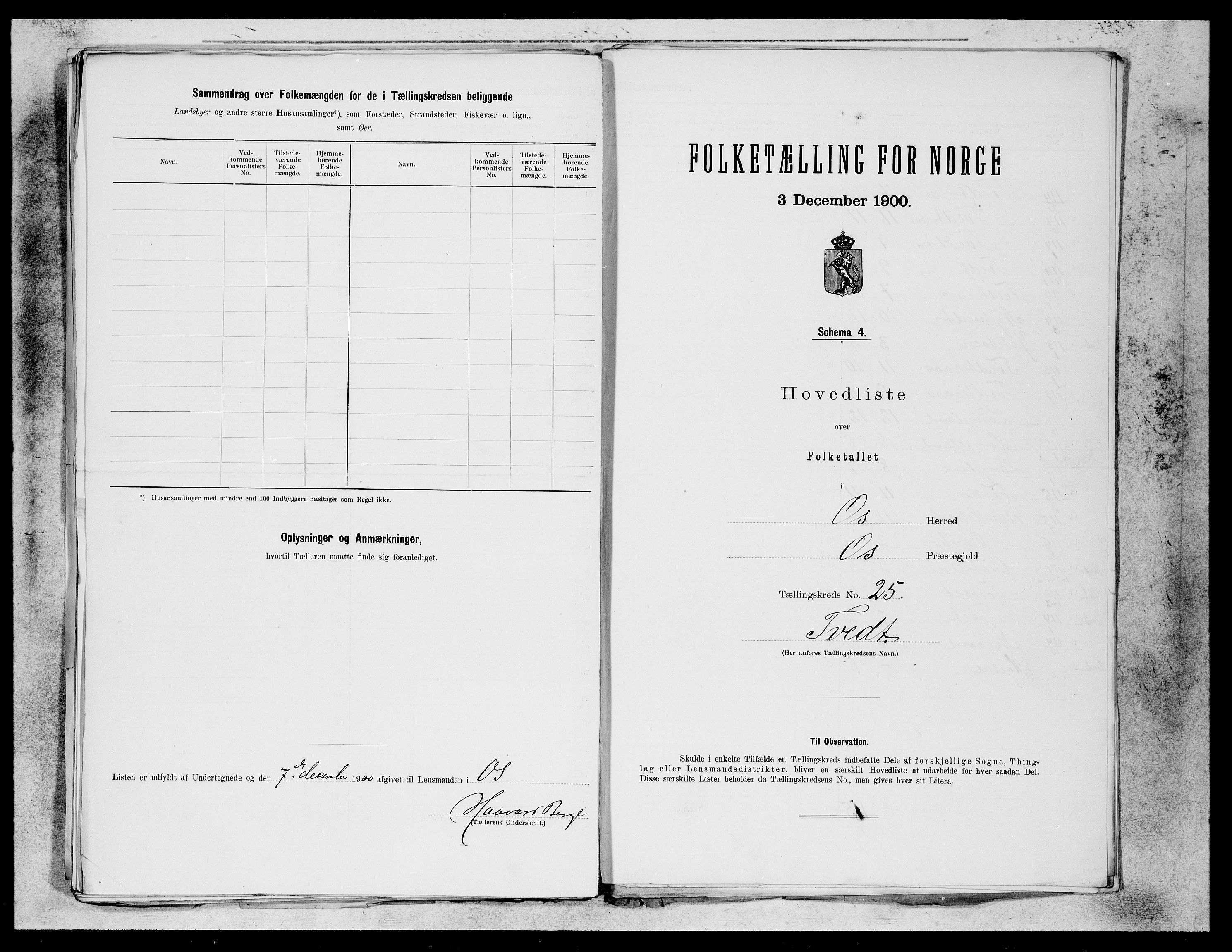 SAB, 1900 census for Os, 1900, p. 47