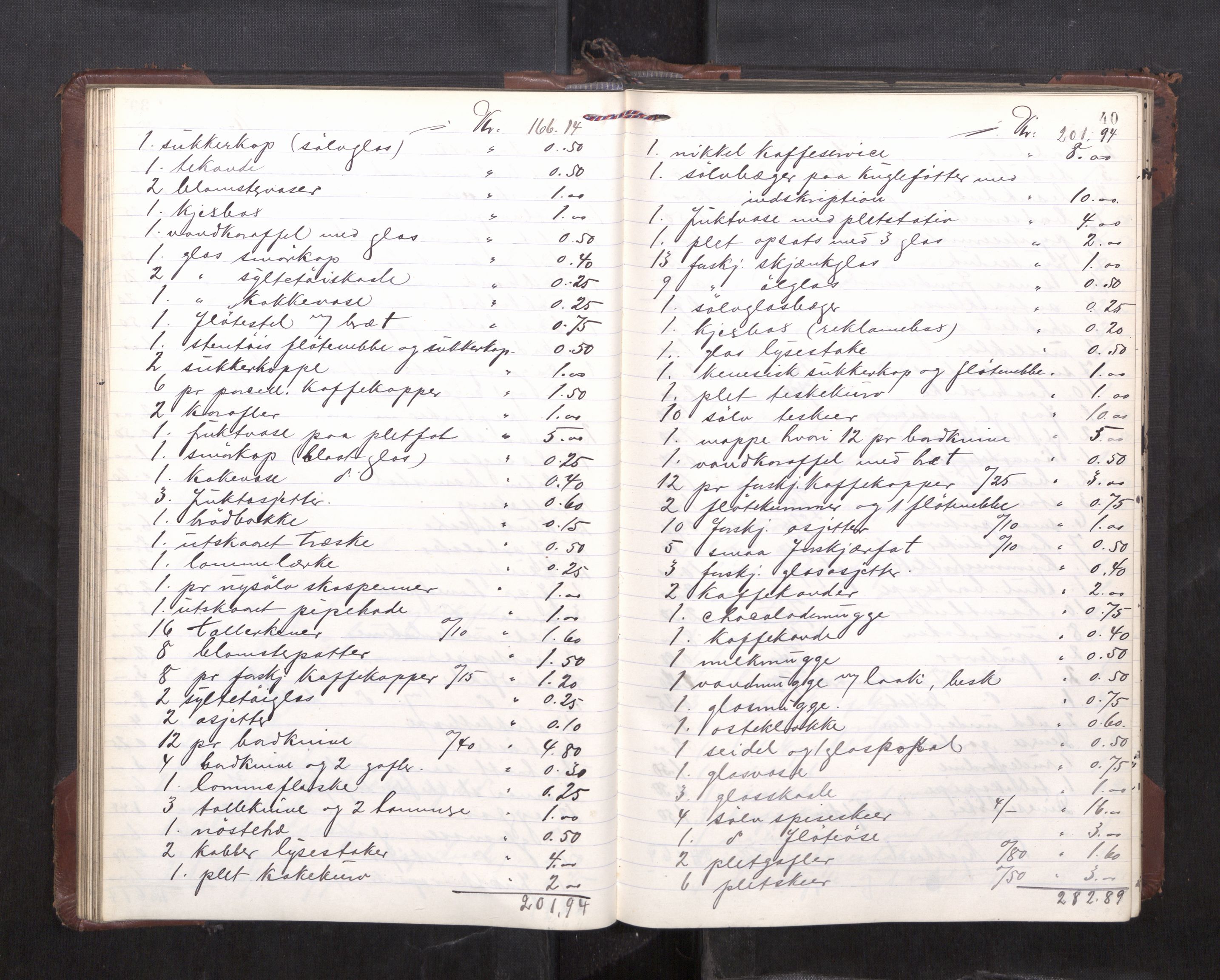 Trondheim byfogd, AV/SAT-A-0003/1/3/3C/L0036: Skifteregistreringsprotokoll - 14/4-24/9. (u/ register), 1915-1918, p. 40