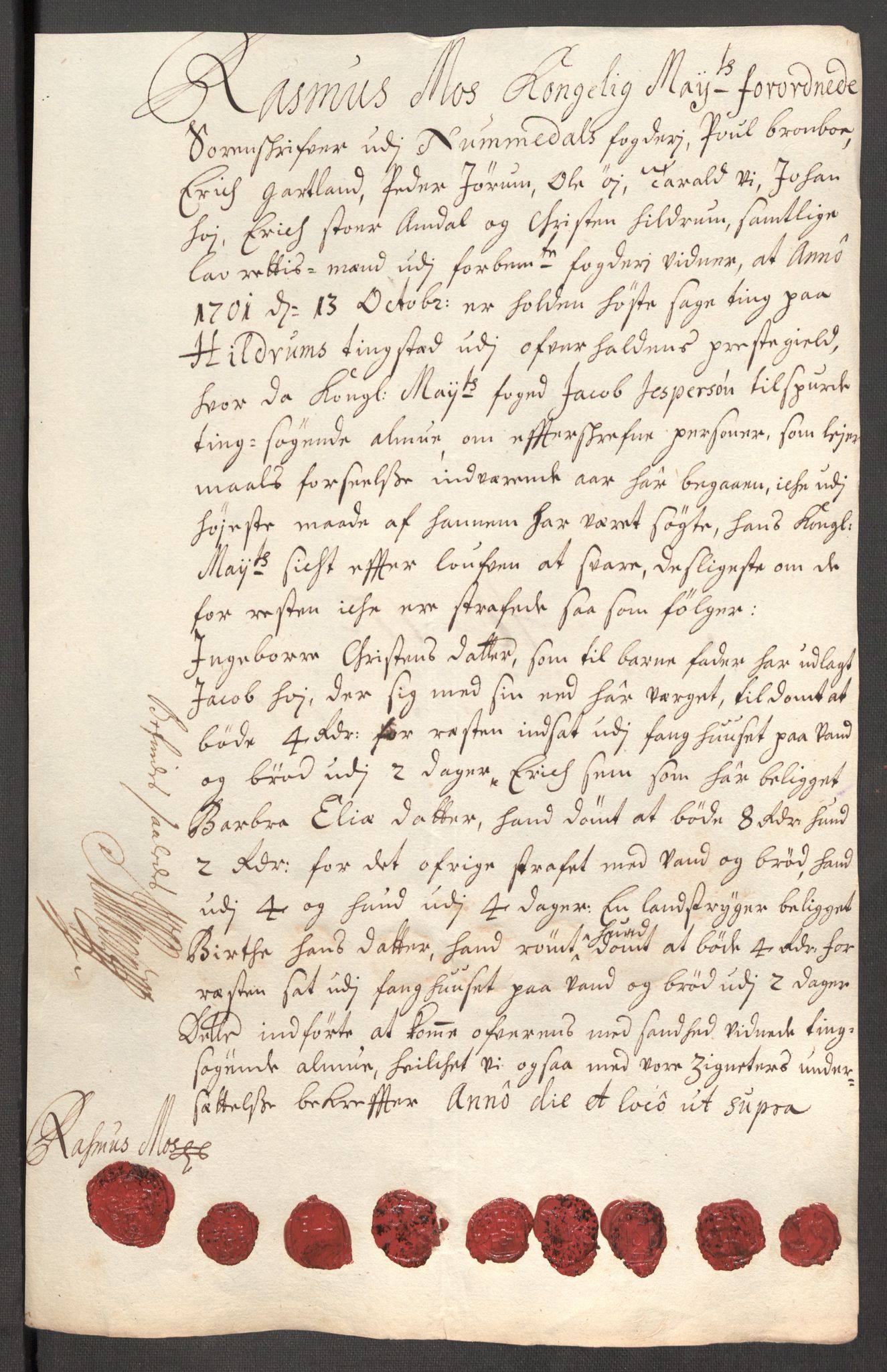 Rentekammeret inntil 1814, Reviderte regnskaper, Fogderegnskap, AV/RA-EA-4092/R64/L4427: Fogderegnskap Namdal, 1701-1702, p. 135