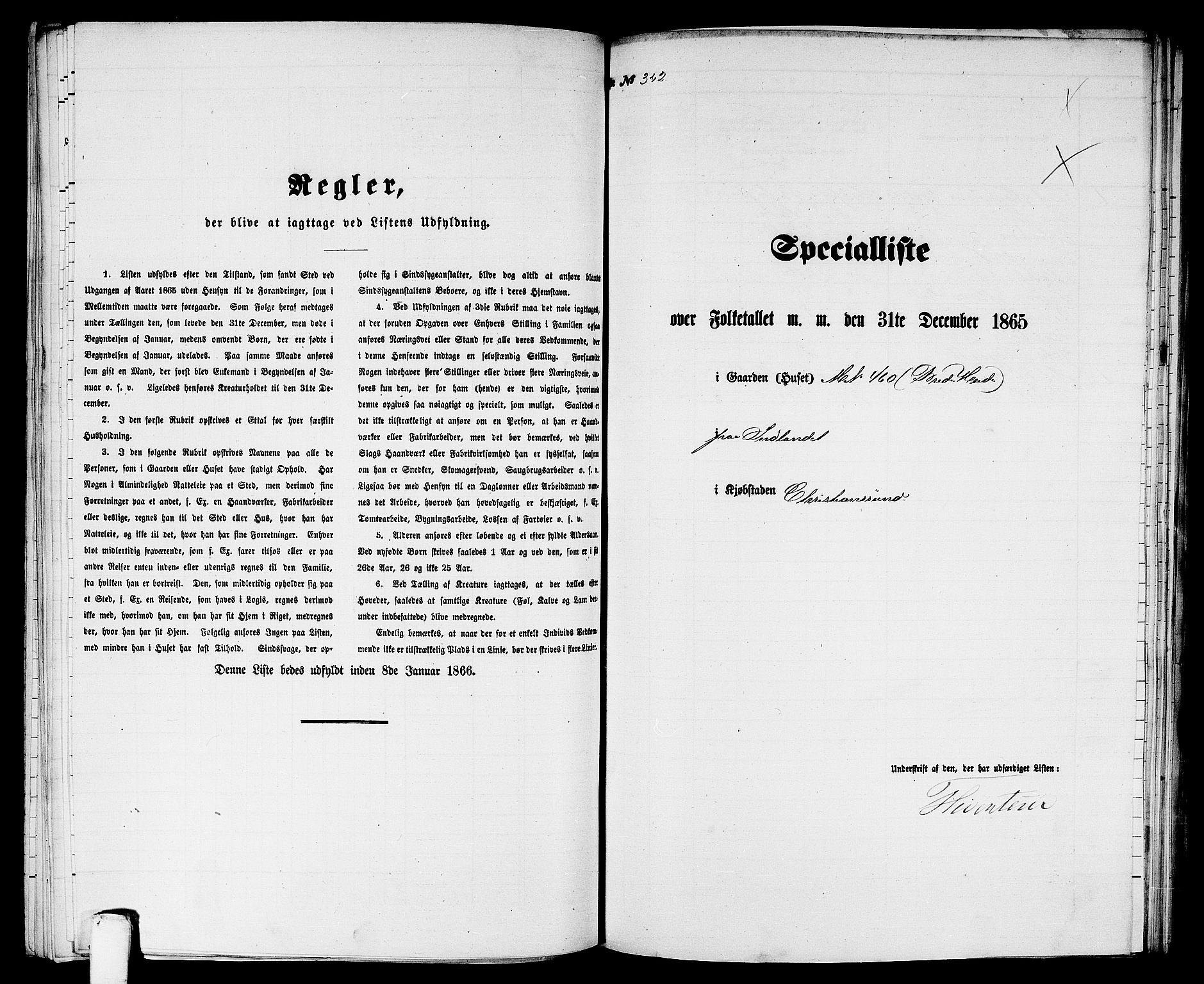 RA, 1865 census for Kristiansund/Kristiansund, 1865, p. 698