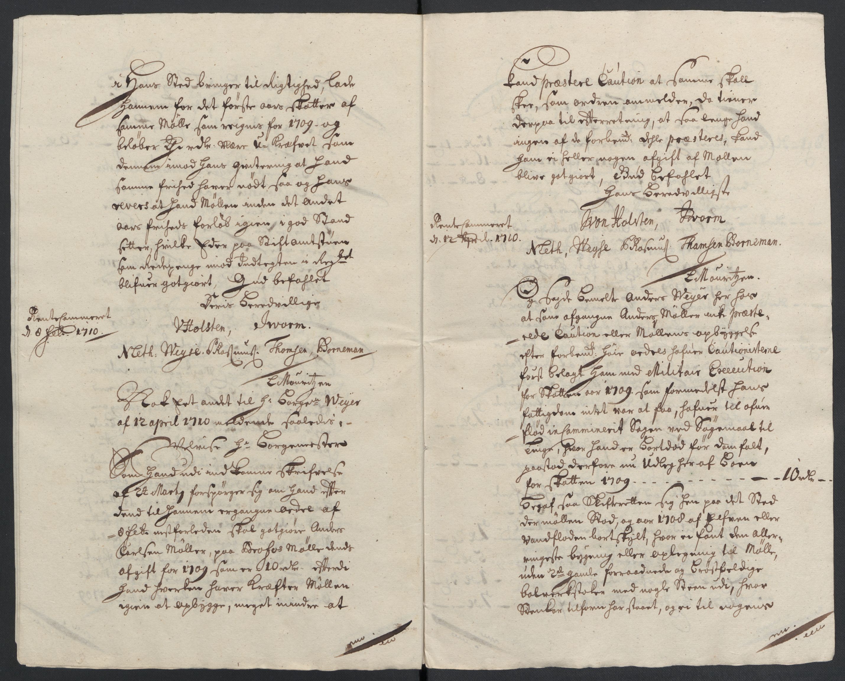 Rentekammeret inntil 1814, Reviderte regnskaper, Fogderegnskap, AV/RA-EA-4092/R36/L2120: Fogderegnskap Øvre og Nedre Telemark og Bamble, 1711, p. 299