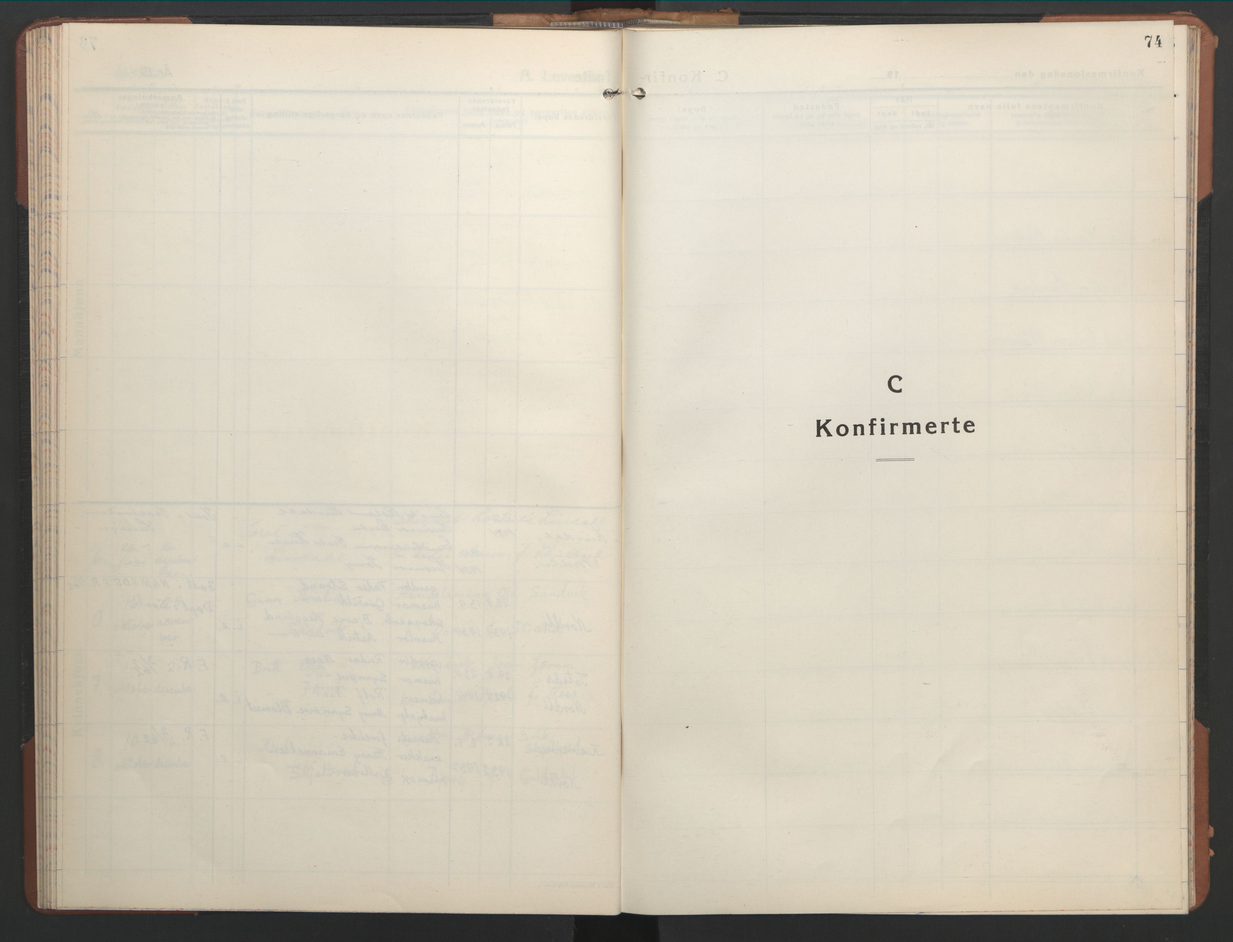 Ministerialprotokoller, klokkerbøker og fødselsregistre - Nord-Trøndelag, AV/SAT-A-1458/755/L0500: Parish register (copy) no. 755C01, 1920-1962, p. 74