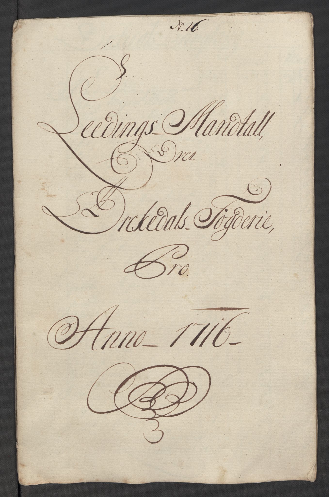 Rentekammeret inntil 1814, Reviderte regnskaper, Fogderegnskap, AV/RA-EA-4092/R60/L3967: Fogderegnskap Orkdal og Gauldal, 1716, p. 215