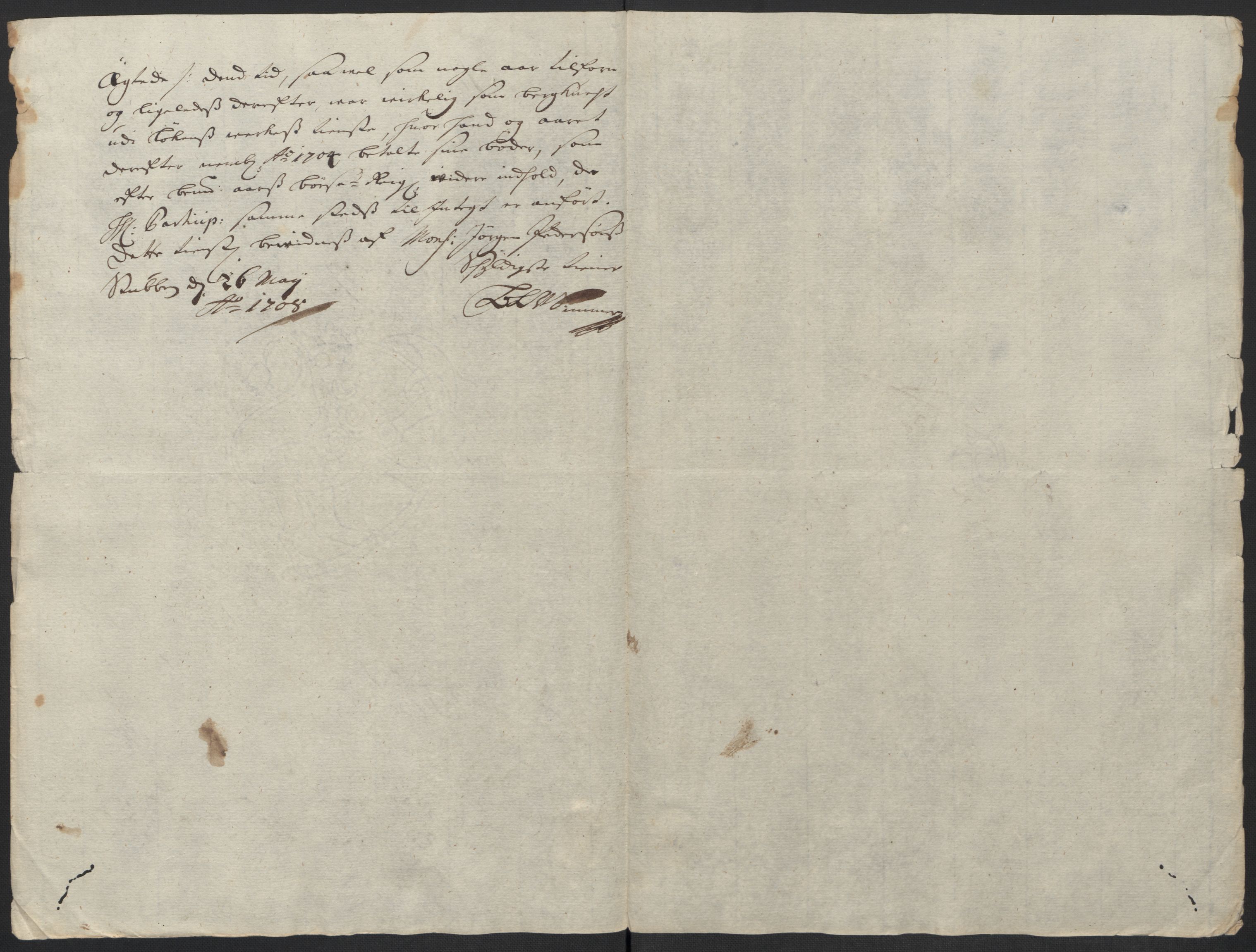 Rentekammeret inntil 1814, Reviderte regnskaper, Fogderegnskap, RA/EA-4092/R60/L3955: Fogderegnskap Orkdal og Gauldal, 1705, p. 559