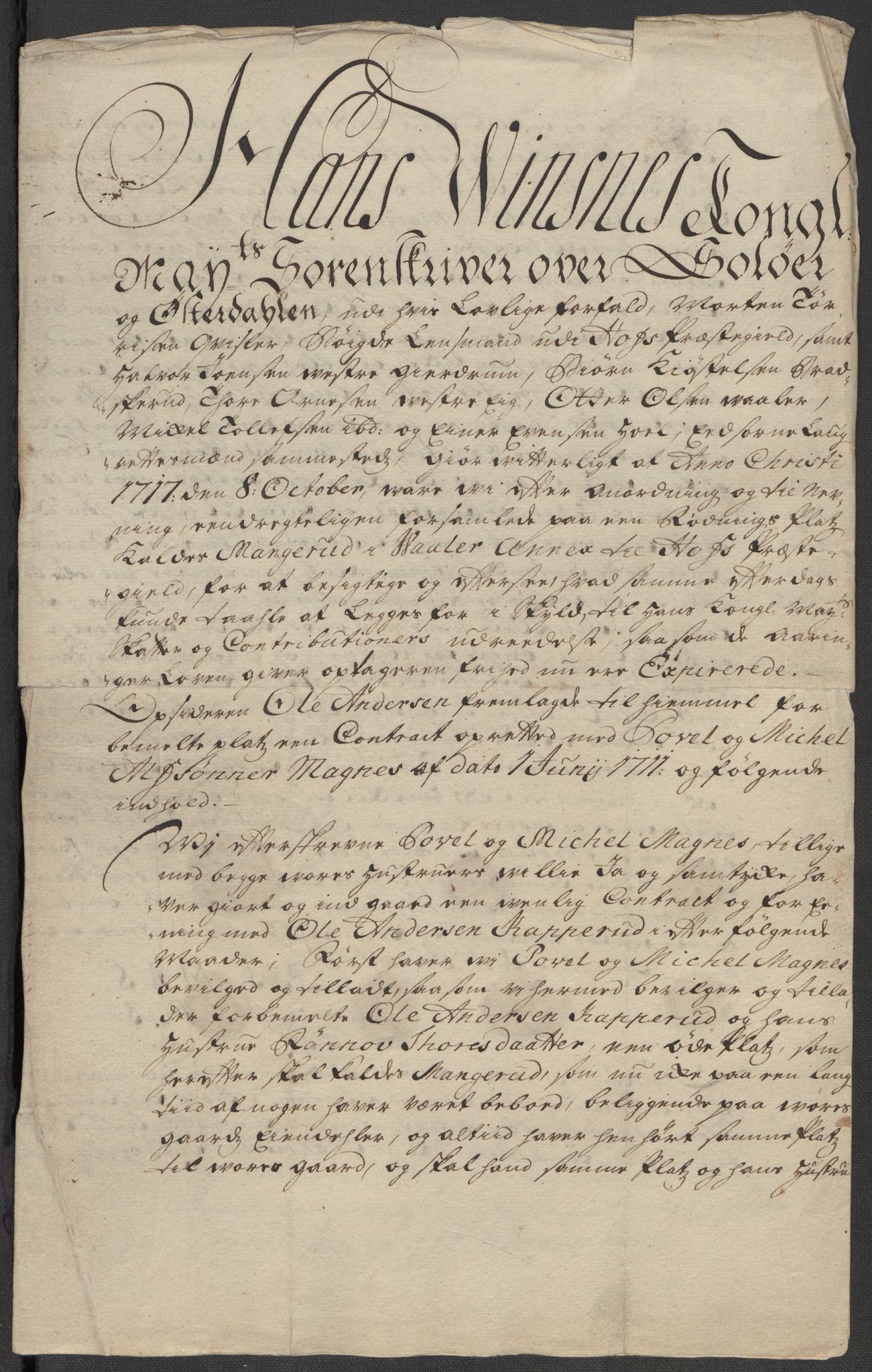 Rentekammeret inntil 1814, Reviderte regnskaper, Fogderegnskap, RA/EA-4092/R13/L0857: Fogderegnskap Solør, Odal og Østerdal, 1718, p. 110