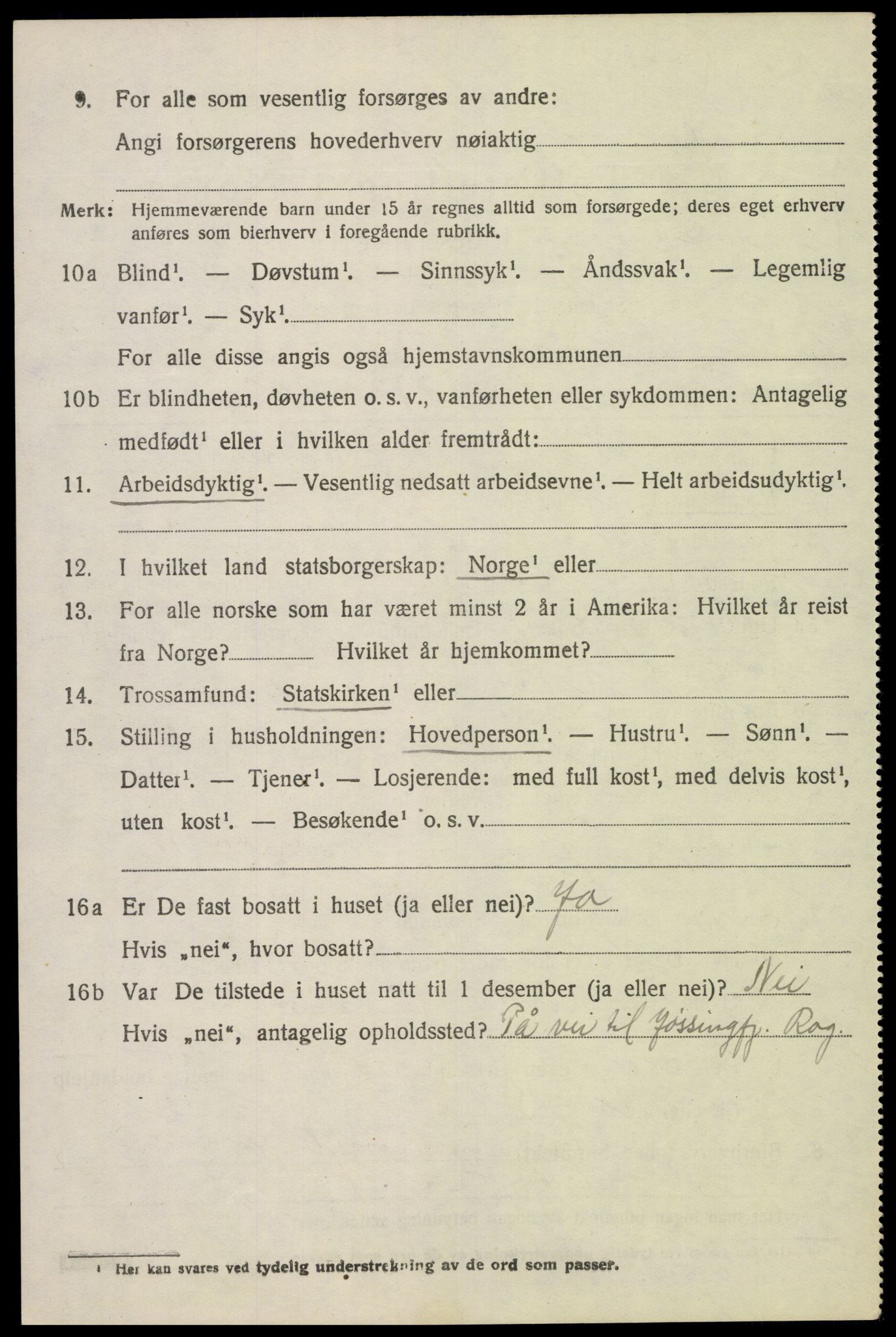 SAK, 1920 census for Hidra, 1920, p. 4065