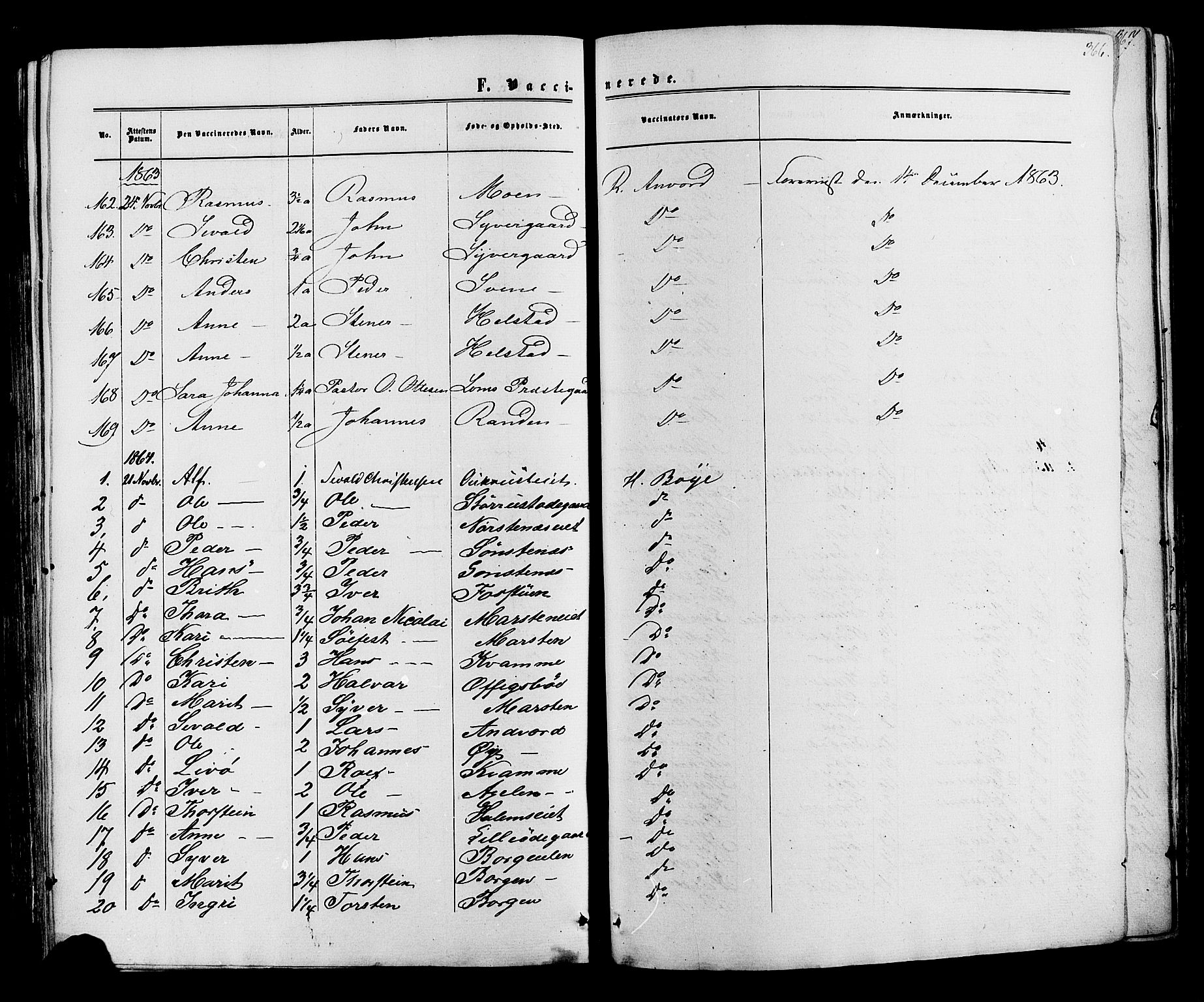 Lom prestekontor, SAH/PREST-070/K/L0007: Parish register (official) no. 7, 1863-1884, p. 366