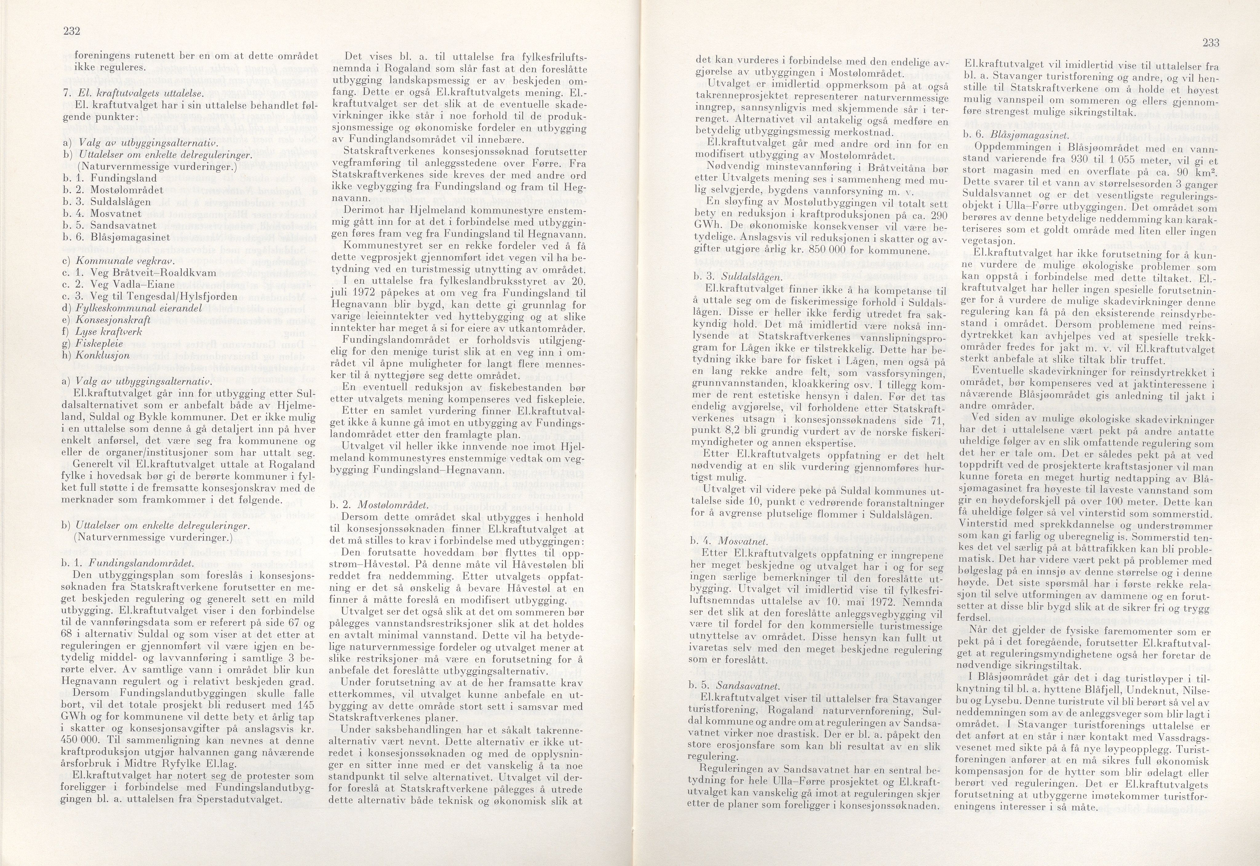 Rogaland fylkeskommune - Fylkesrådmannen , IKAR/A-900/A/Aa/Aaa/L0092: Møtebok , 1972, p. 232-233