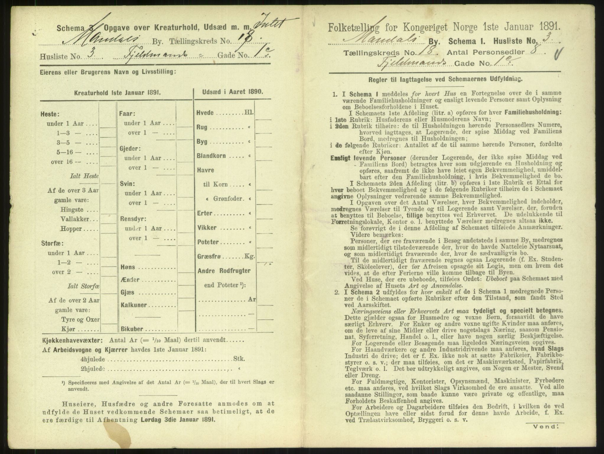 RA, 1891 census for 1002 Mandal, 1891, p. 821