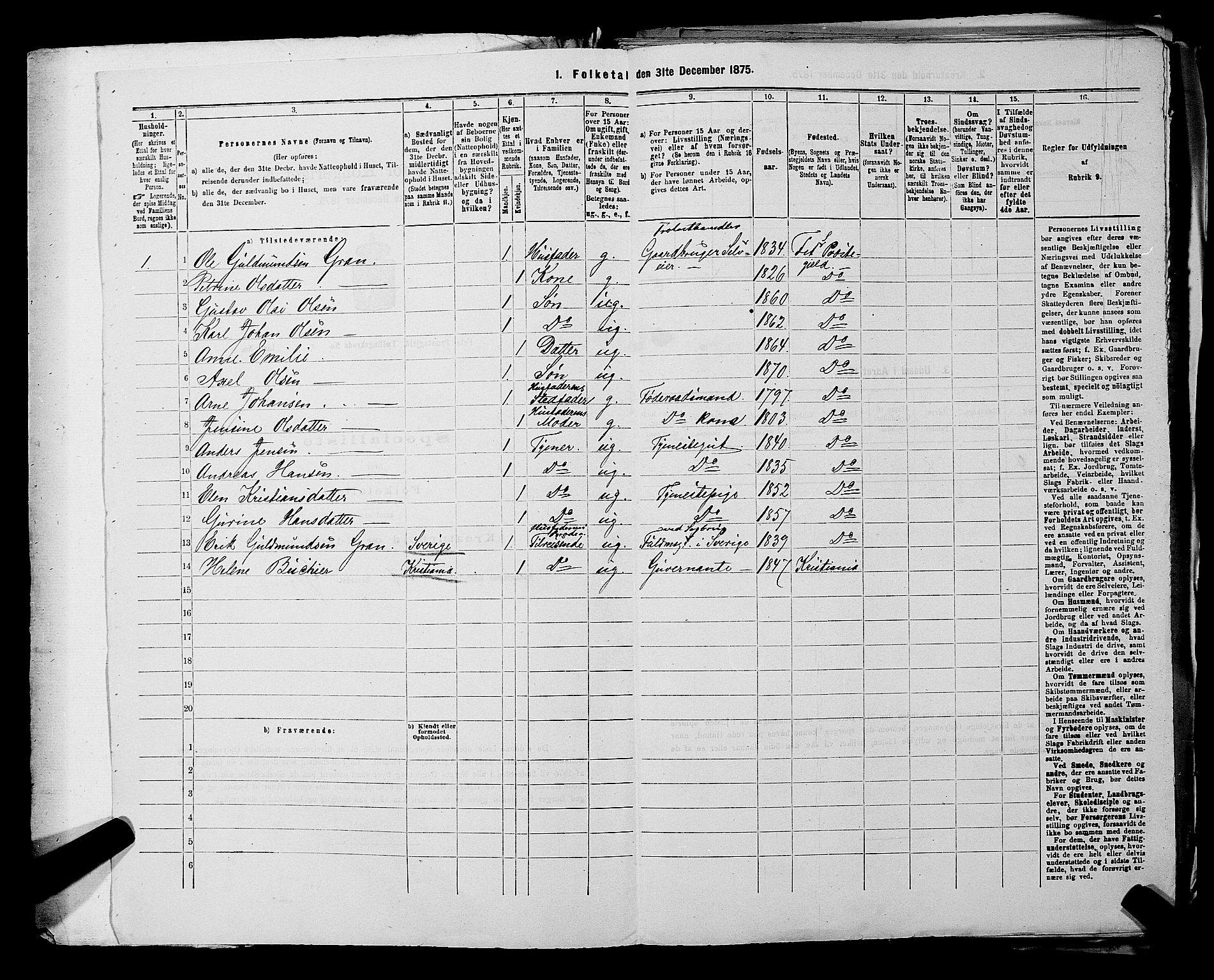 RA, 1875 census for 0227P Fet, 1875, p. 651