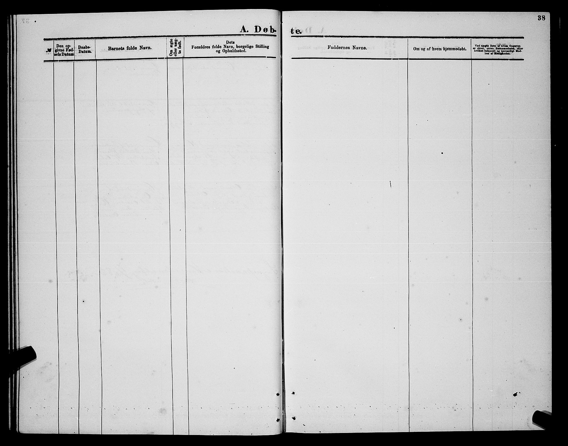Nesseby sokneprestkontor, SATØ/S-1330/H/Hb/L0004klokker: Parish register (copy) no. 4, 1877-1884, p. 38