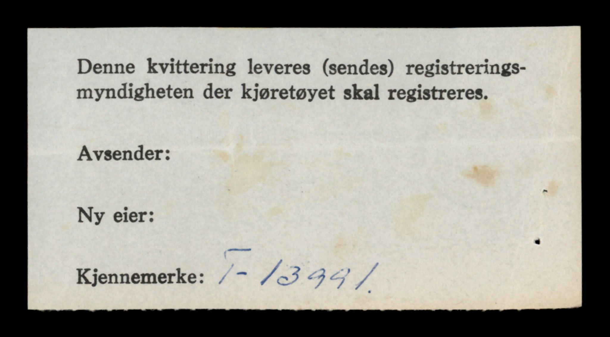 Møre og Romsdal vegkontor - Ålesund trafikkstasjon, SAT/A-4099/F/Fe/L0042: Registreringskort for kjøretøy T 13906 - T 14079, 1927-1998, p. 1226