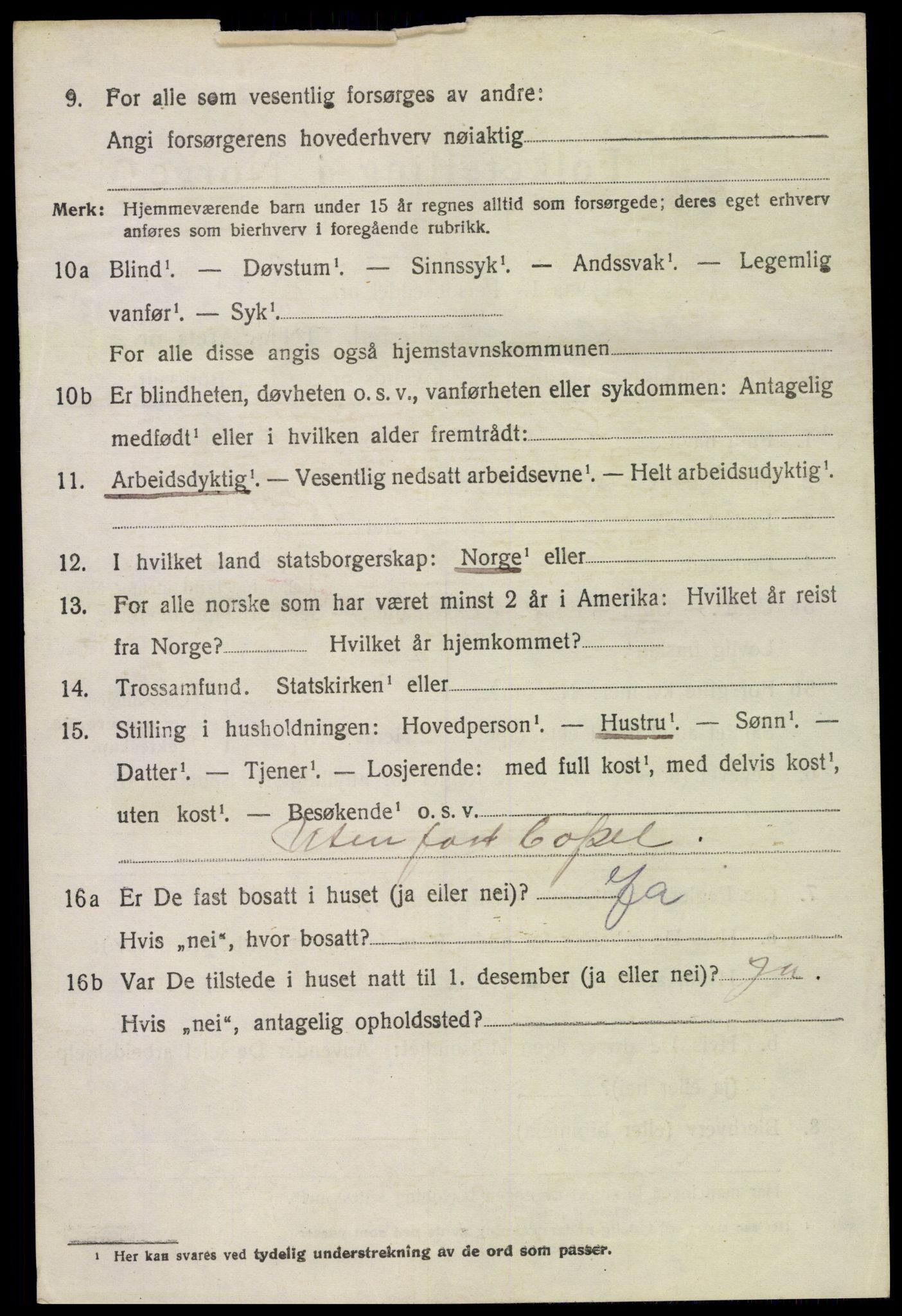 SAH, 1920 census for Nord-Odal, 1920, p. 5098