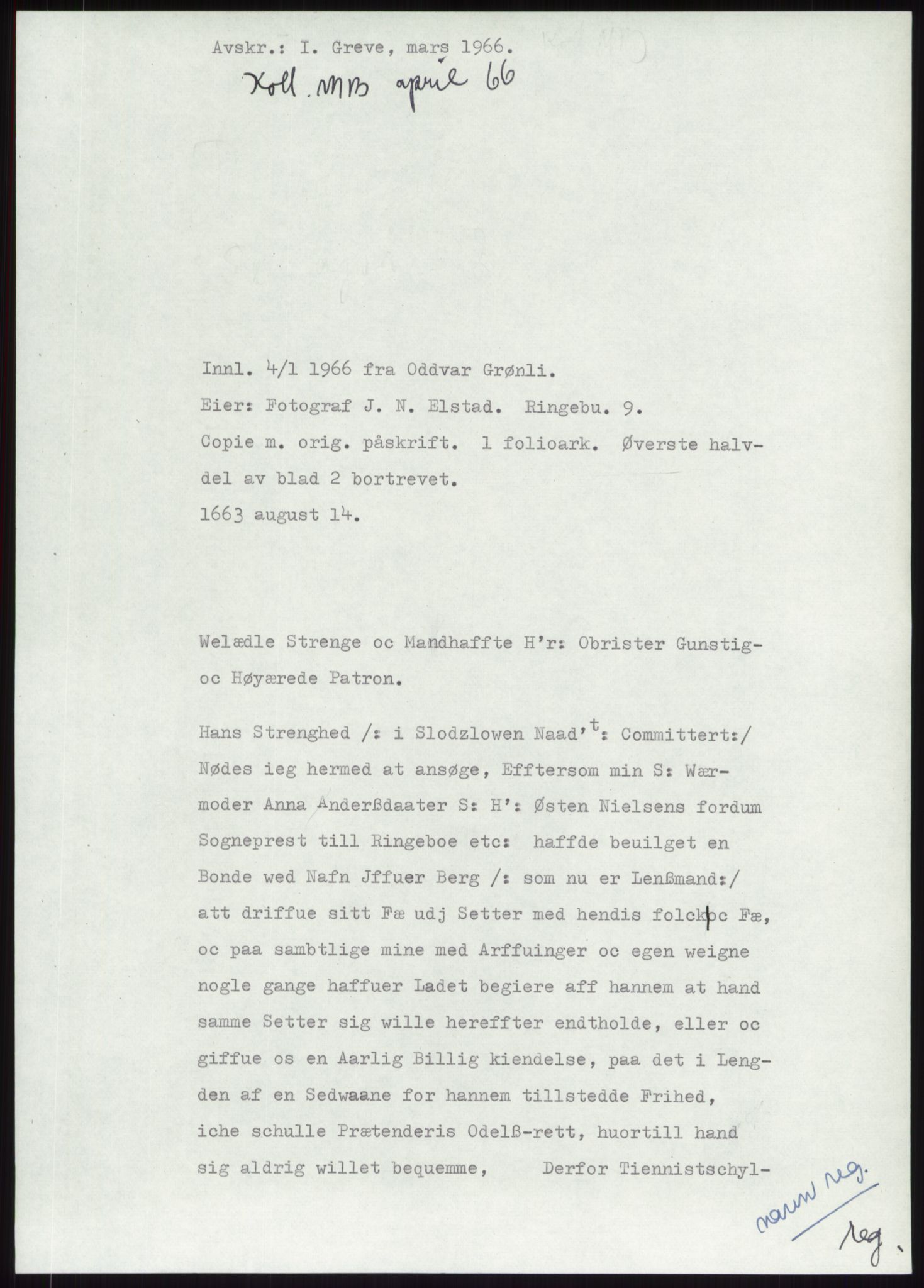 Samlinger til kildeutgivelse, Diplomavskriftsamlingen, AV/RA-EA-4053/H/Ha, p. 1978