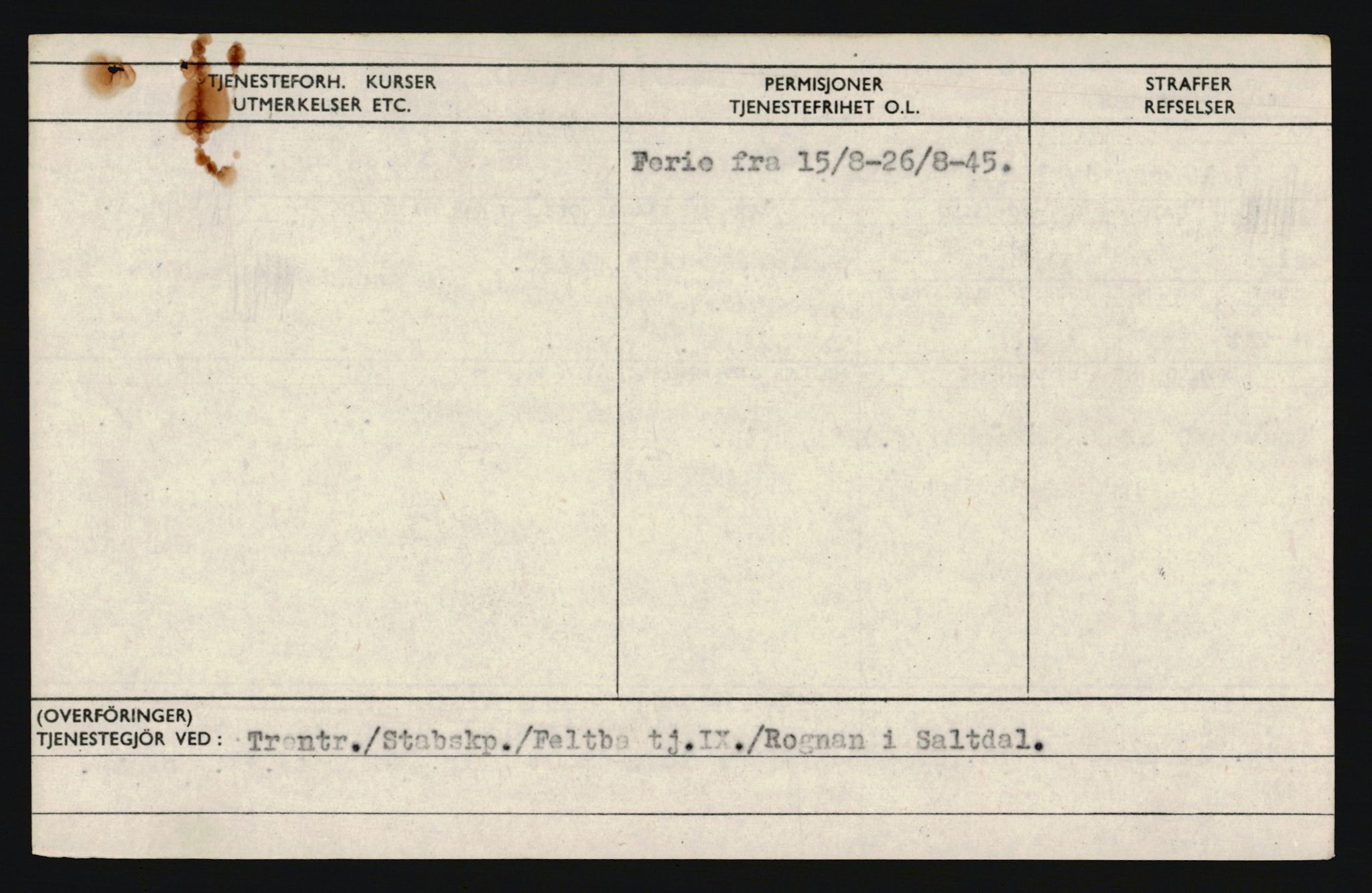 Forsvaret, Troms infanteriregiment nr. 16, AV/RA-RAFA-3146/P/Pa/L0020: Rulleblad for regimentets menige mannskaper, årsklasse 1936, 1936, p. 904