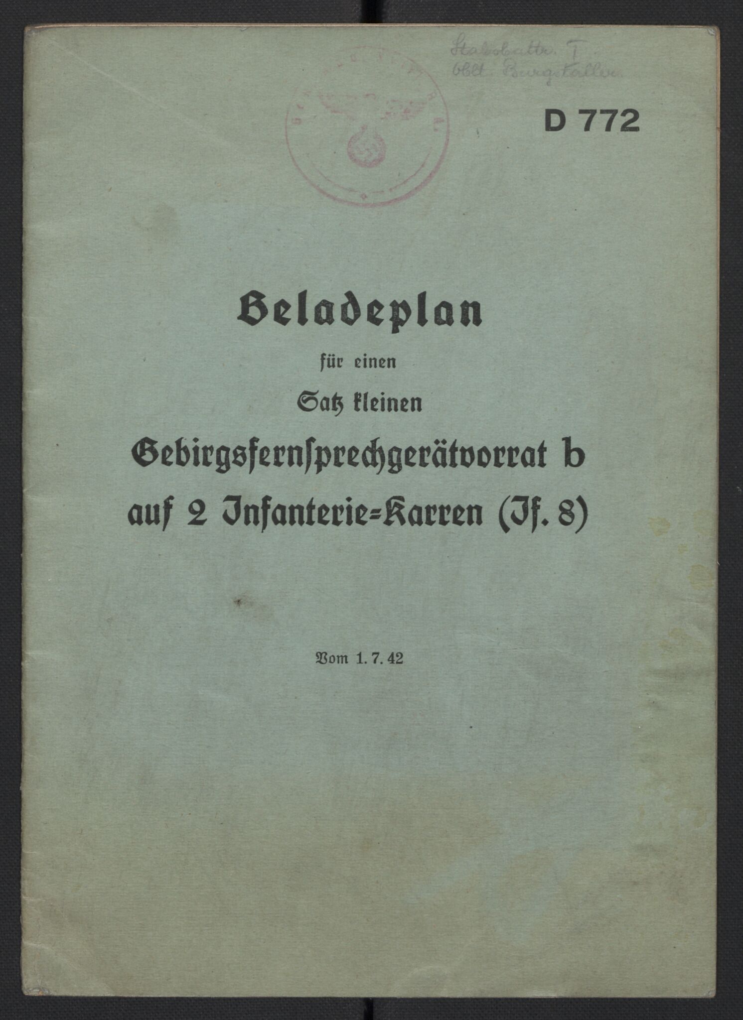 Forsvarets Overkommando. 2 kontor. Arkiv 11.4. Spredte tyske arkivsaker, AV/RA-RAFA-7031/D/Dar/Darc/L0011: FO.II, 1943-1946