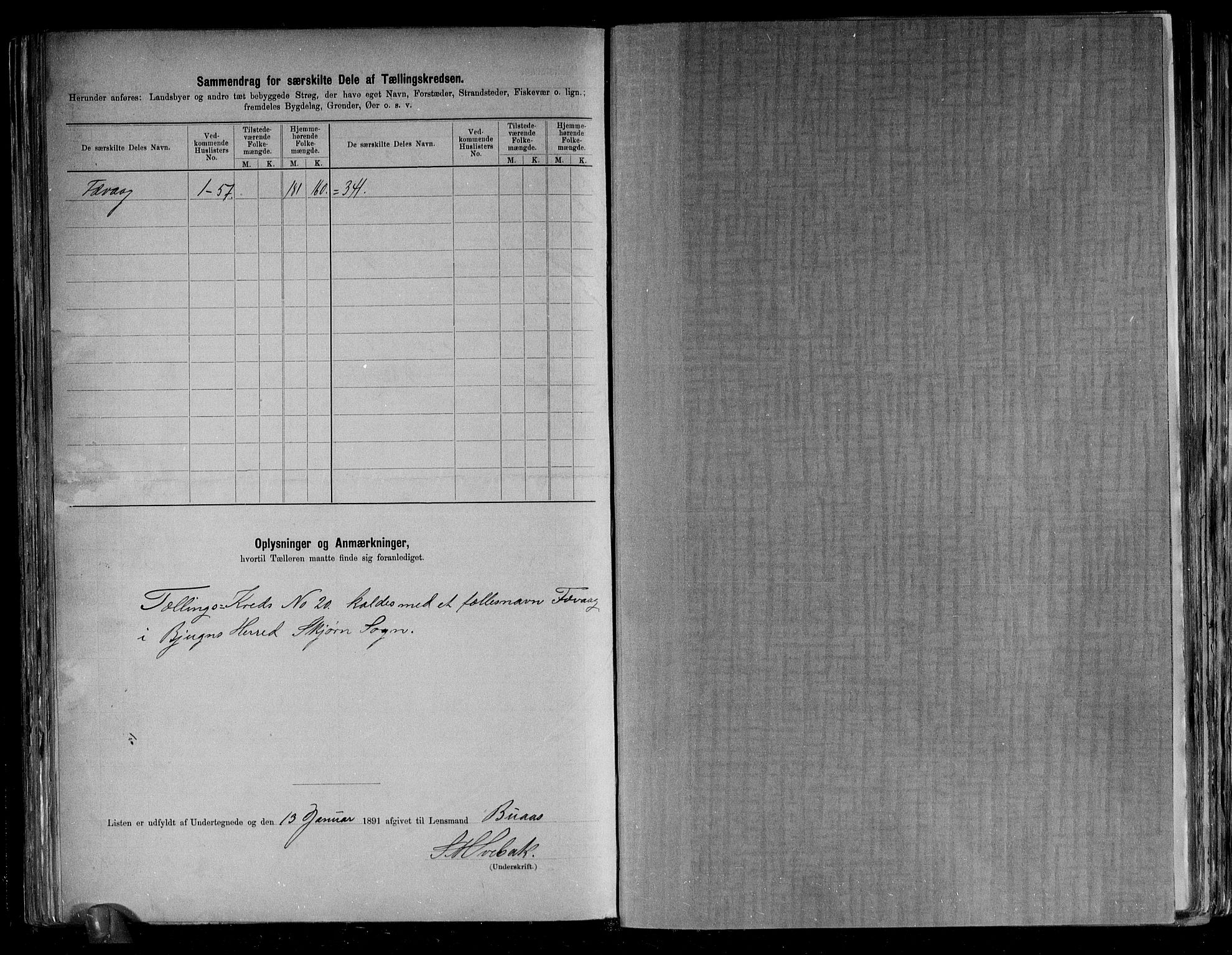 RA, 1891 census for 1627 Bjugn, 1891, p. 48