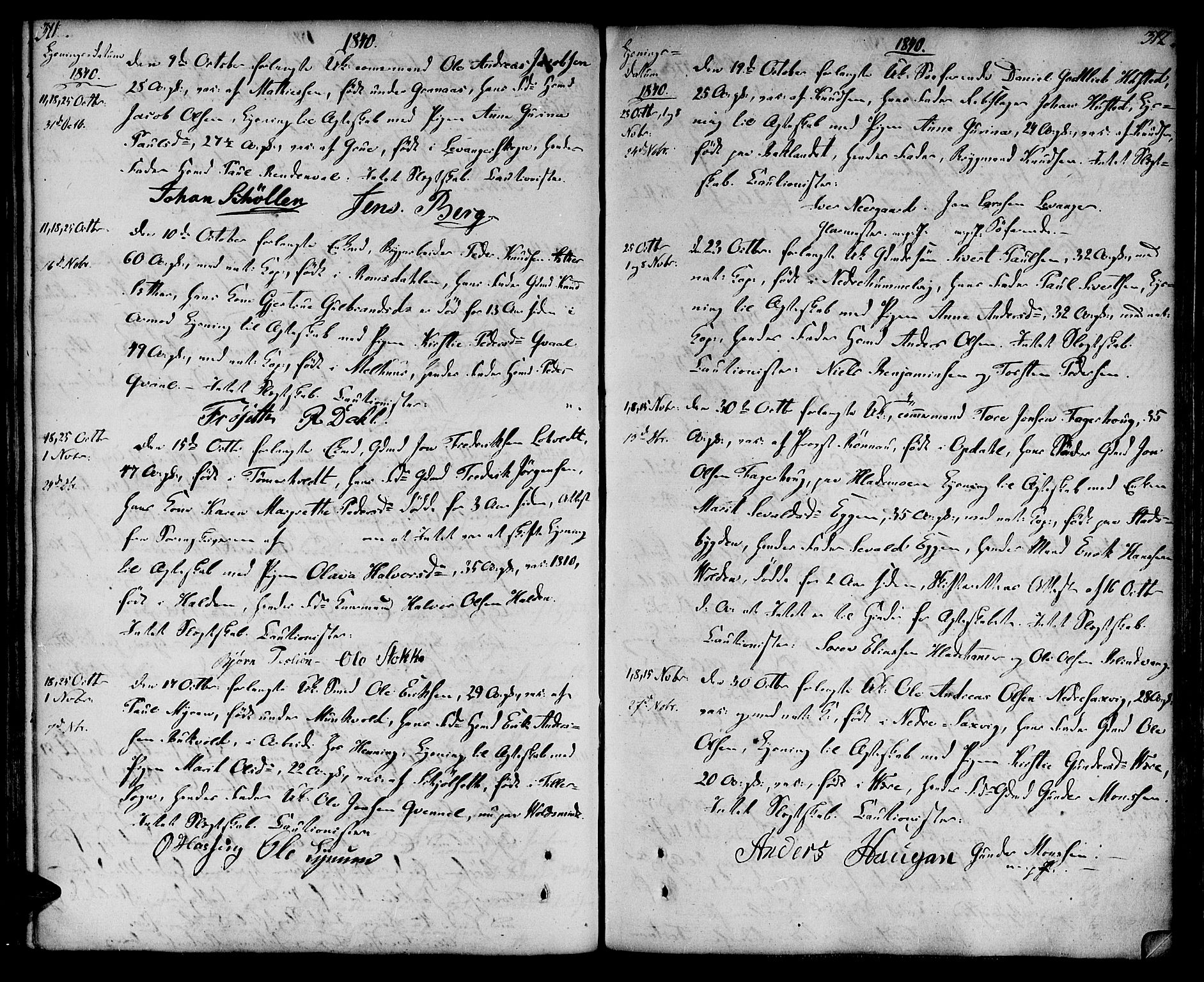 Ministerialprotokoller, klokkerbøker og fødselsregistre - Sør-Trøndelag, SAT/A-1456/604/L0181: Parish register (official) no. 604A02, 1798-1817, p. 311-312