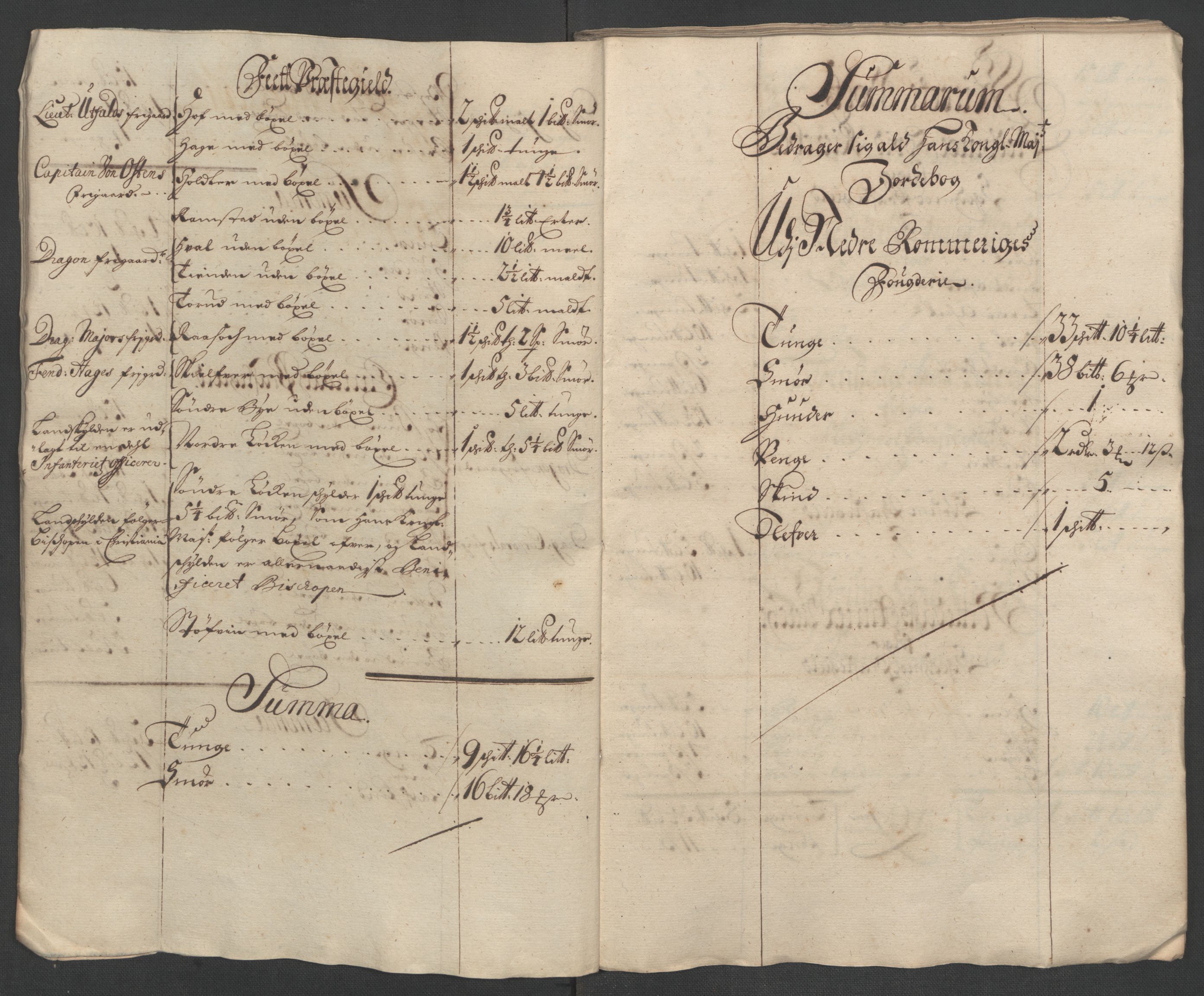 Rentekammeret inntil 1814, Reviderte regnskaper, Fogderegnskap, AV/RA-EA-4092/R11/L0581: Fogderegnskap Nedre Romerike, 1698, p. 130