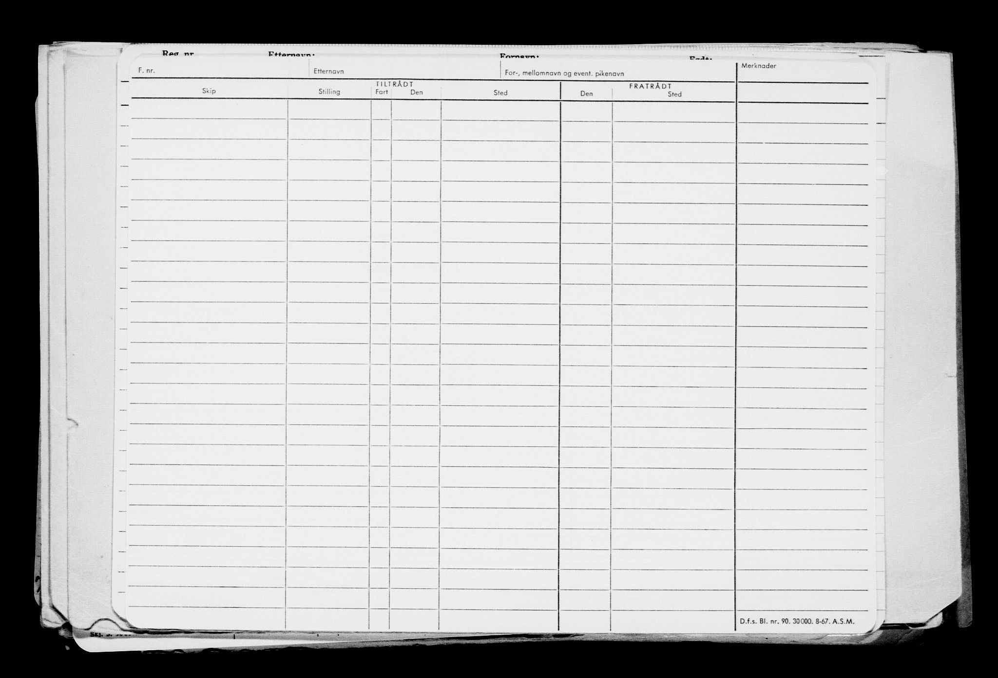 Direktoratet for sjømenn, AV/RA-S-3545/G/Gb/L0209: Hovedkort, 1922, p. 690