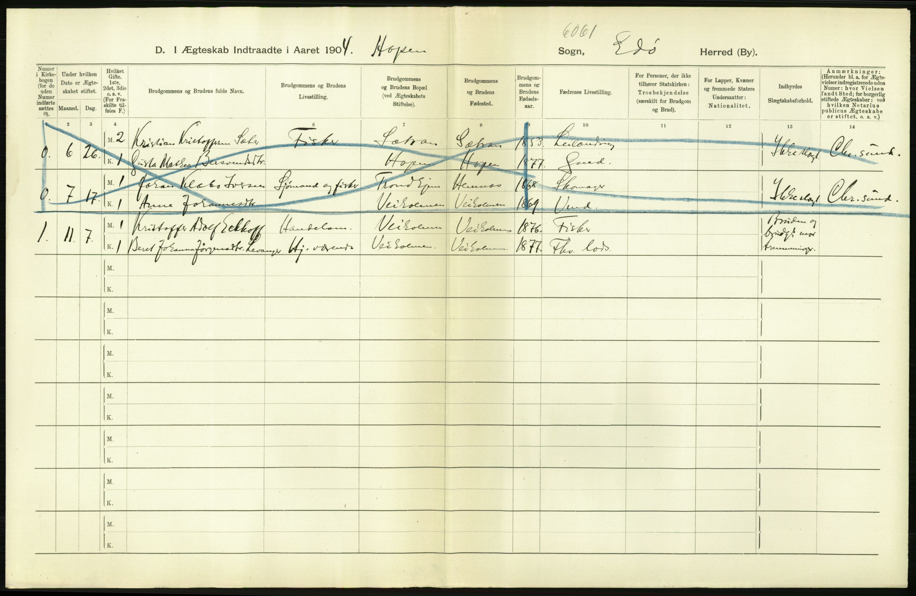 Statistisk sentralbyrå, Sosiodemografiske emner, Befolkning, AV/RA-S-2228/D/Df/Dfa/Dfab/L0016: Romsdals amt: Fødte, gifte, døde., 1904, p. 578