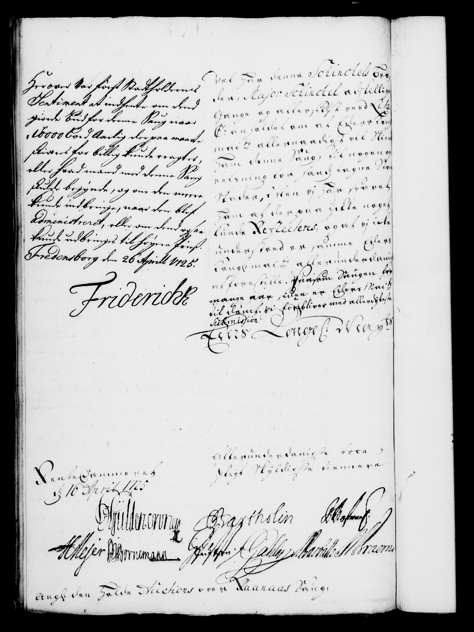 Rentekammeret, Kammerkanselliet, RA/EA-3111/G/Gf/Gfa/L0008: Norsk relasjons- og resolusjonsprotokoll (merket RK 52.8), 1725, p. 314
