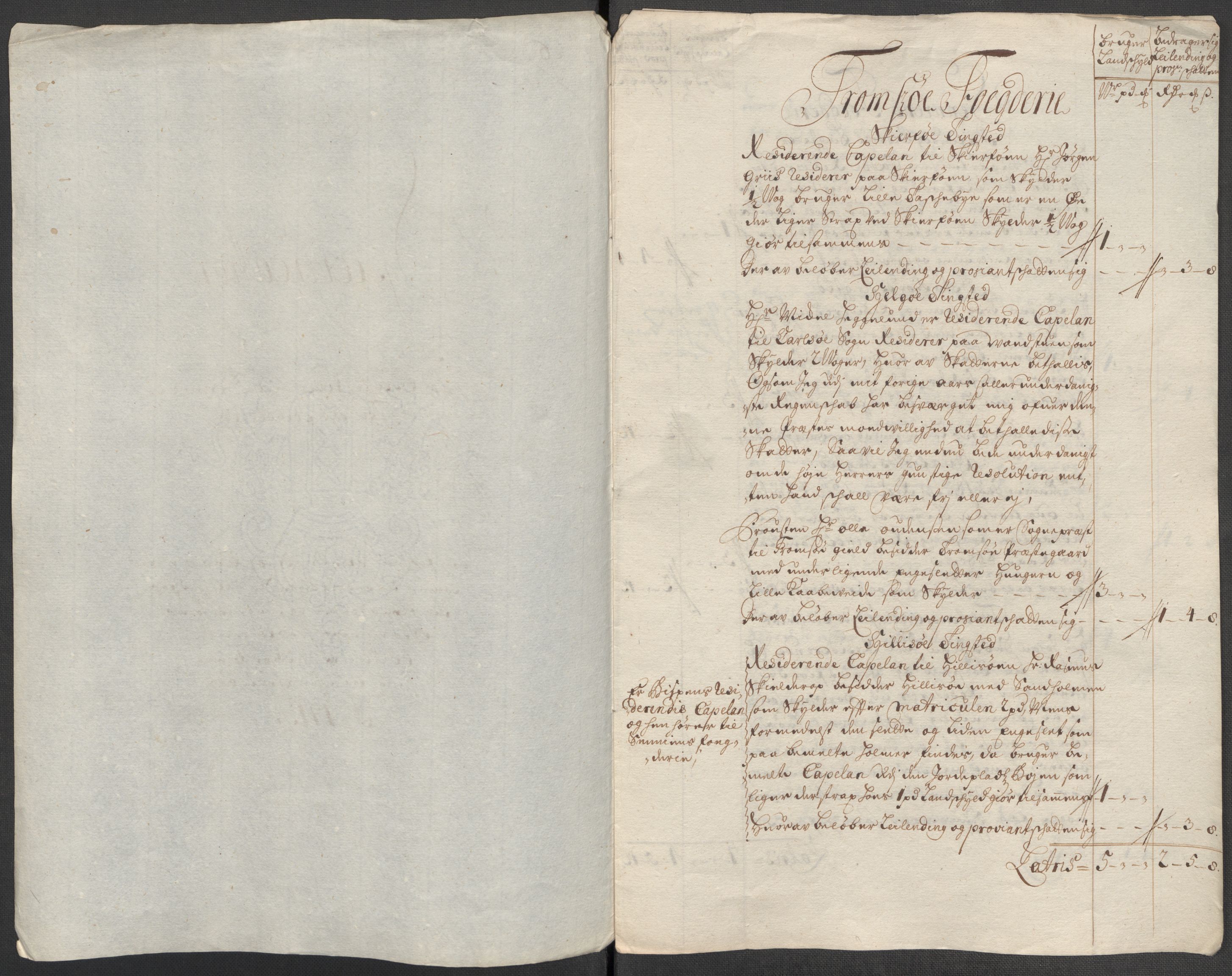 Rentekammeret inntil 1814, Reviderte regnskaper, Fogderegnskap, AV/RA-EA-4092/R68/L4759: Fogderegnskap Senja og Troms, 1713, p. 181