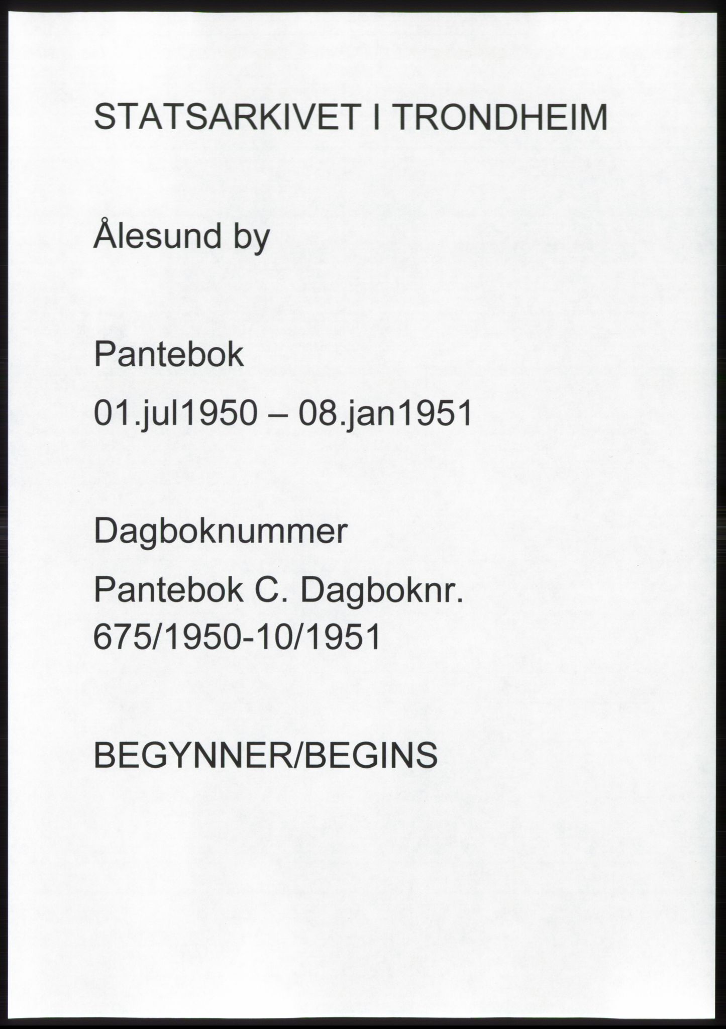 Ålesund byfogd, AV/SAT-A-4384: Mortgage book no. C37, 1950-1951, Deed date: 01.07.1950