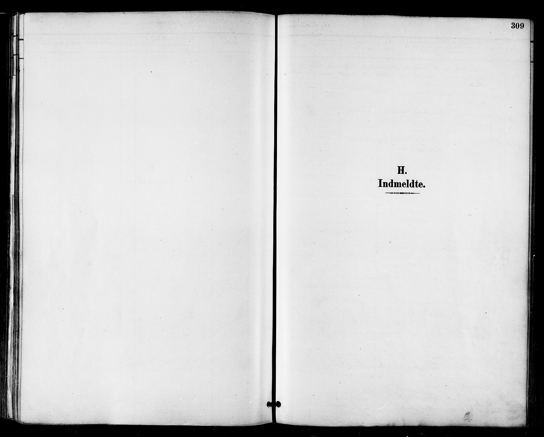Vardø sokneprestkontor, AV/SATØ-S-1332/H/Ha/L0007kirke: Parish register (official) no. 7, 1886-1897, p. 309