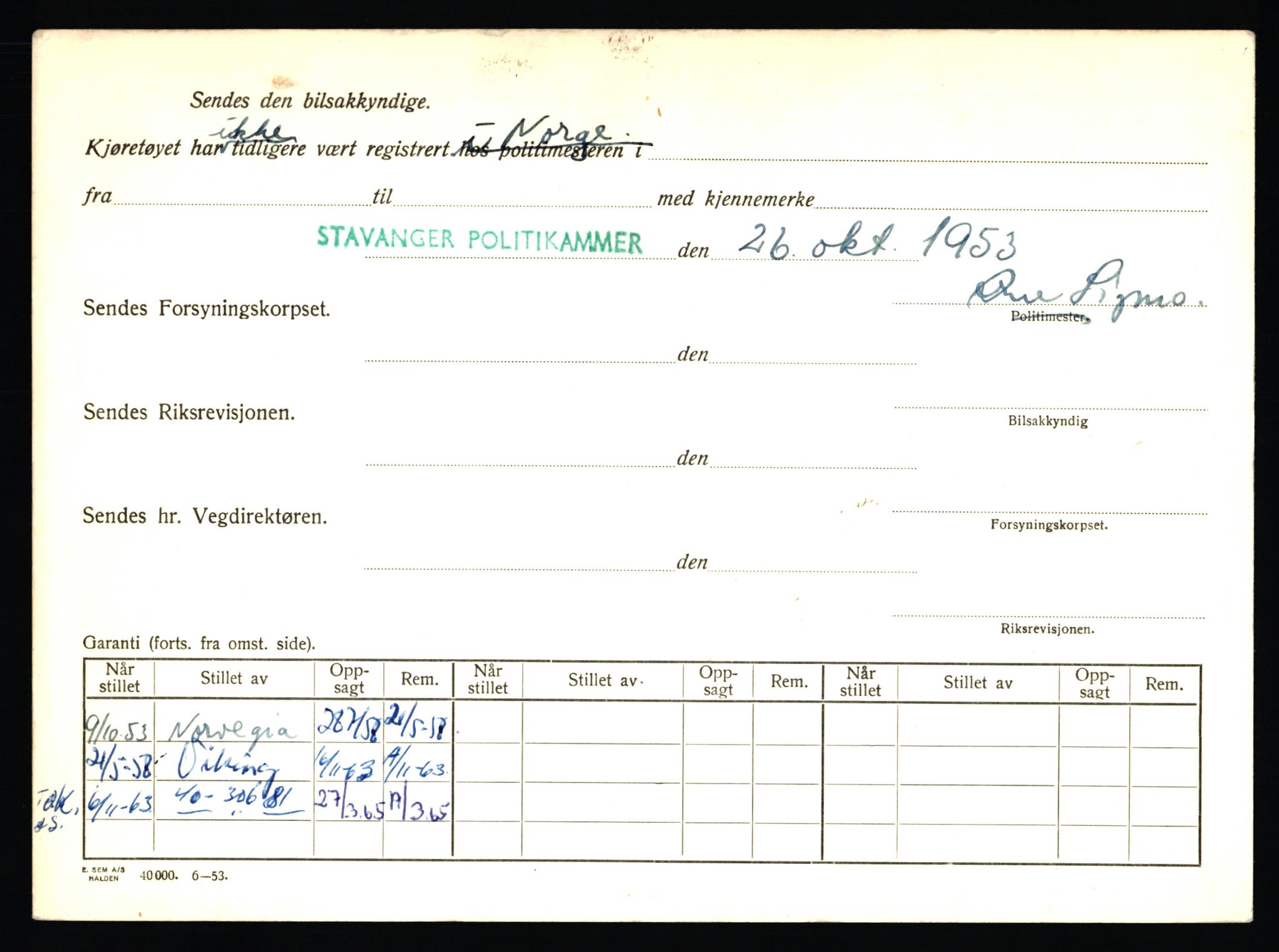 Stavanger trafikkstasjon, AV/SAST-A-101942/0/F/L0012: L-4200 - L-4699, 1930-1971, p. 42