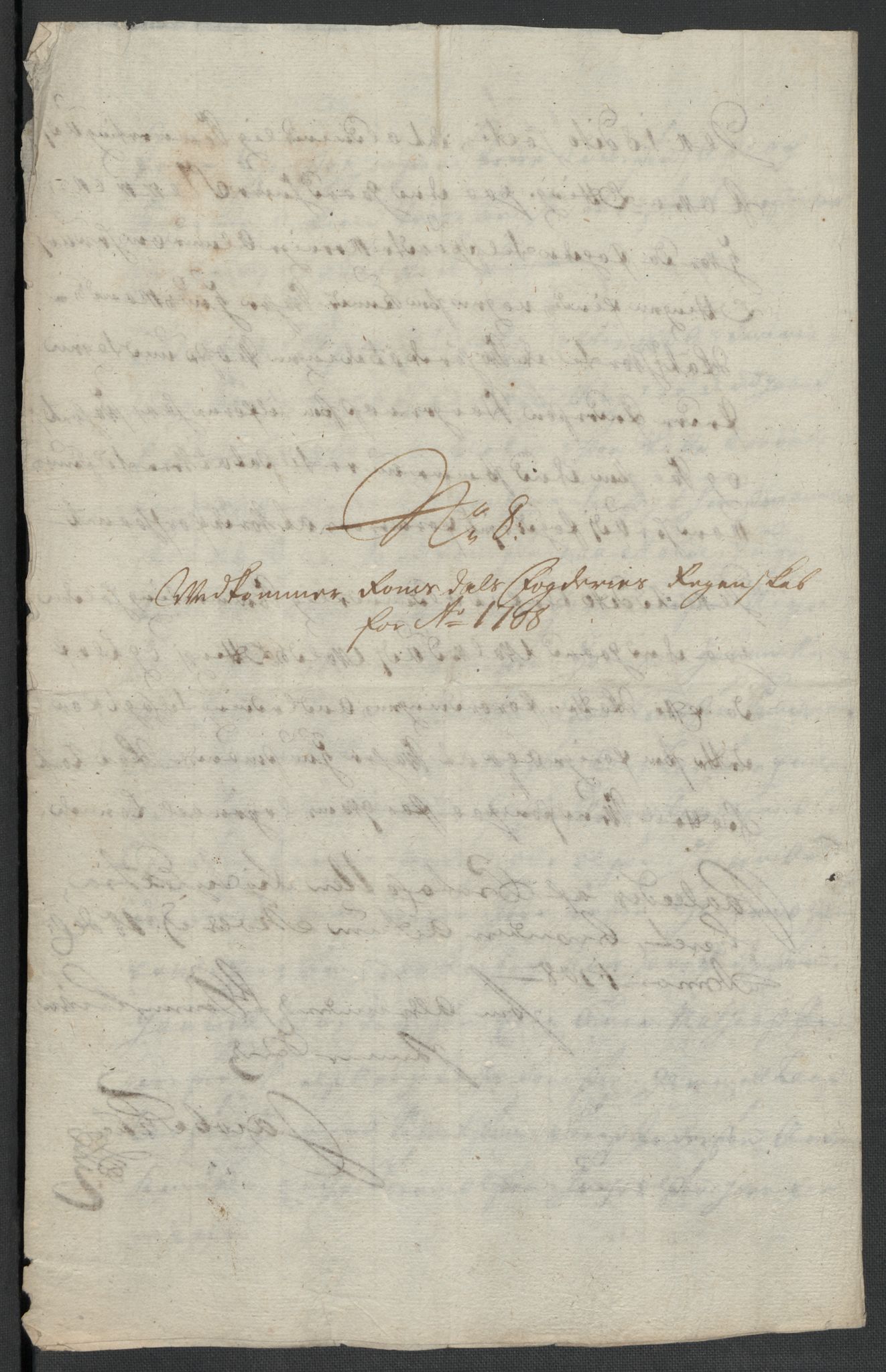 Rentekammeret inntil 1814, Reviderte regnskaper, Fogderegnskap, AV/RA-EA-4092/R55/L3658: Fogderegnskap Romsdal, 1707-1708, p. 265