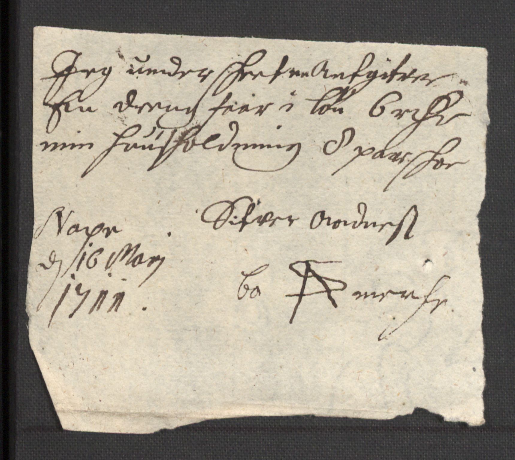 Rentekammeret inntil 1814, Reviderte regnskaper, Fogderegnskap, AV/RA-EA-4092/R36/L2121: Fogderegnskap Øvre og Nedre Telemark og Bamble, 1711, p. 277