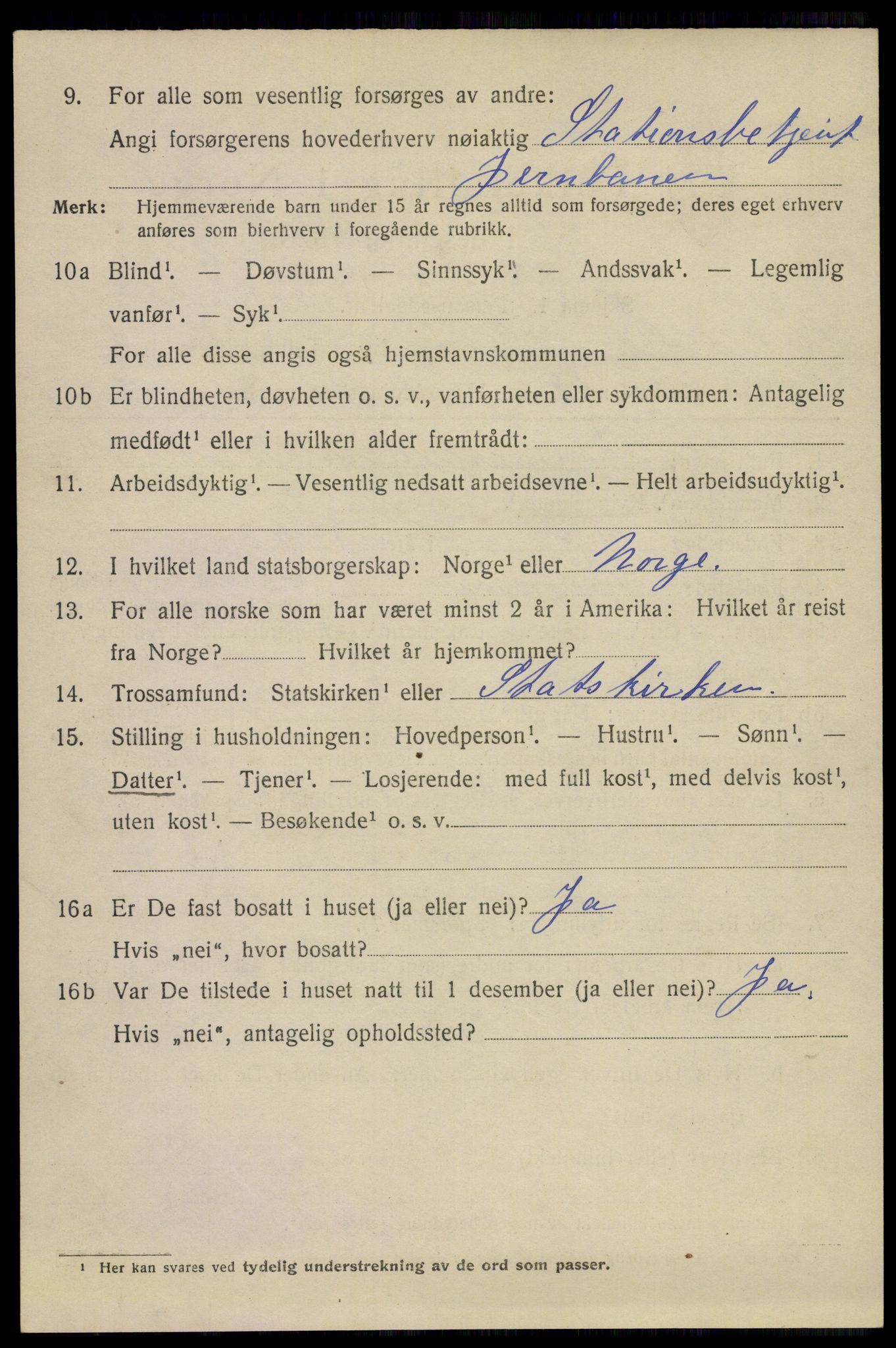 SAKO, 1920 census for Drammen, 1920, p. 40844