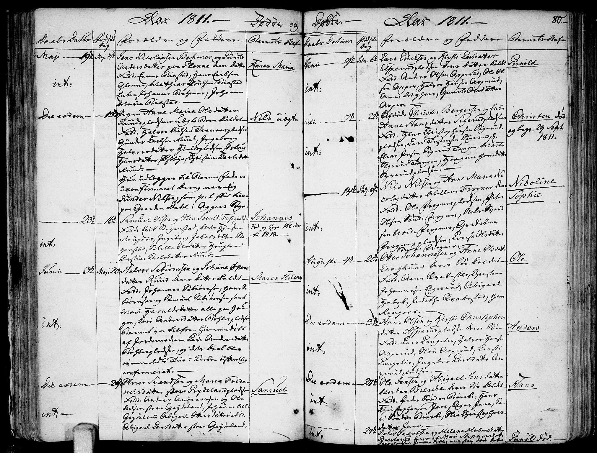 Kråkstad prestekontor Kirkebøker, AV/SAO-A-10125a/F/Fa/L0002: Parish register (official) no. I 2, 1786-1814, p. 80