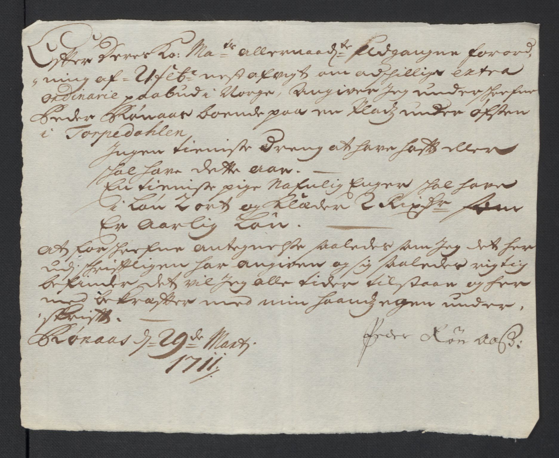 Rentekammeret inntil 1814, Reviderte regnskaper, Fogderegnskap, AV/RA-EA-4092/R01/L0020: Fogderegnskap Idd og Marker, 1711, p. 562