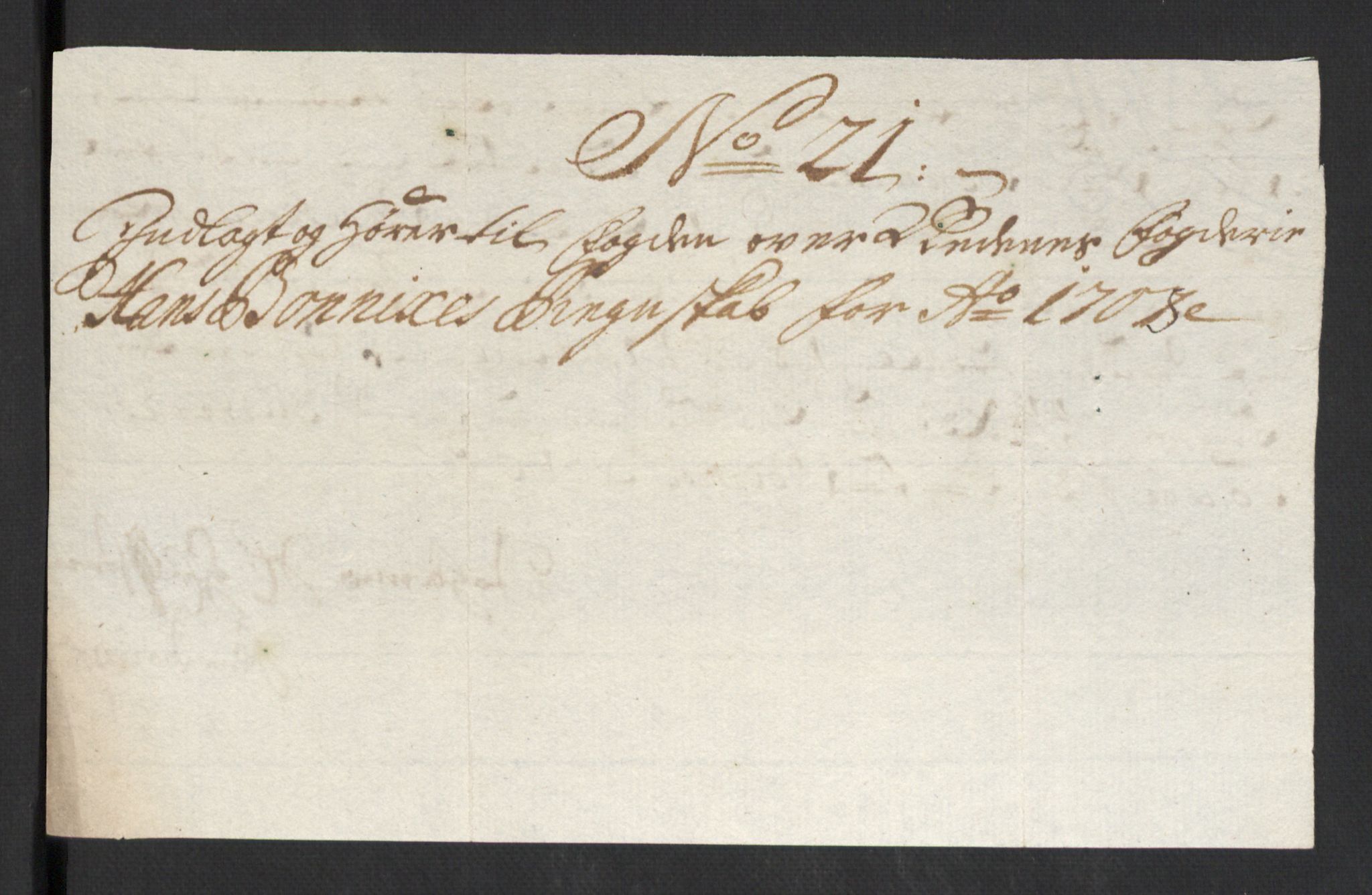 Rentekammeret inntil 1814, Reviderte regnskaper, Fogderegnskap, AV/RA-EA-4092/R39/L2318: Fogderegnskap Nedenes, 1706-1709, p. 313