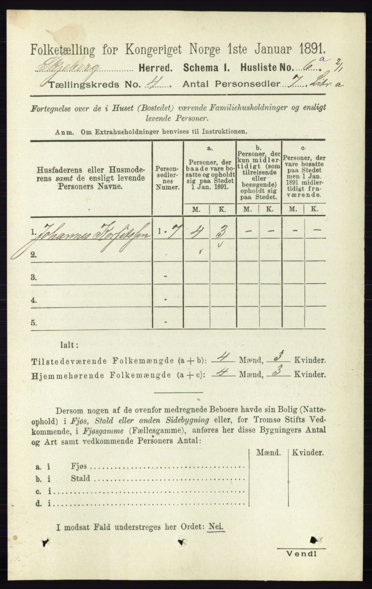 RA, 1891 census for 0115 Skjeberg, 1891, p. 1811