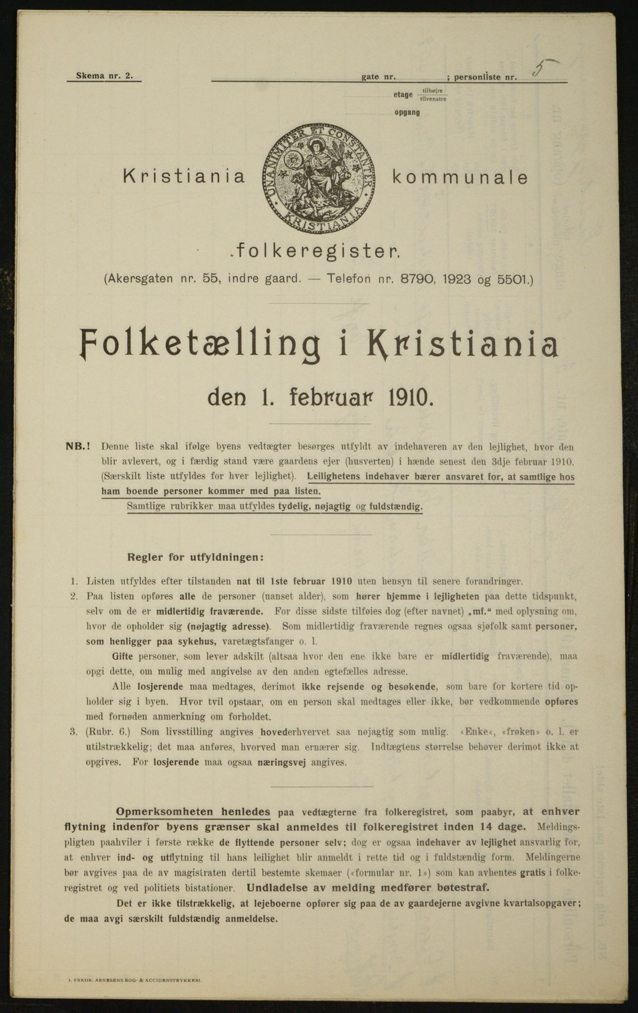 OBA, Municipal Census 1910 for Kristiania, 1910, p. 28237