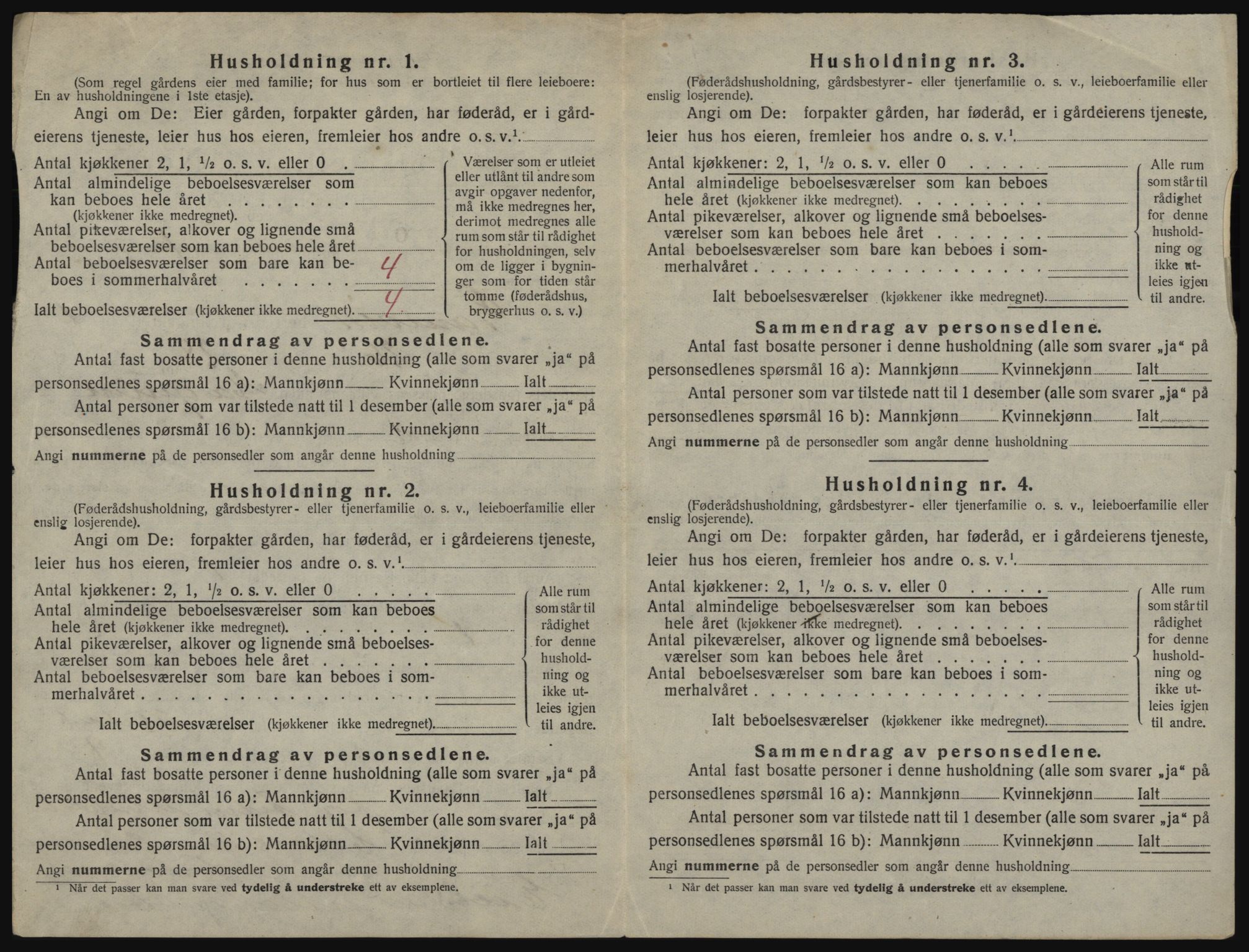 SATØ, 1920 census for Gamvik, 1920, p. 27