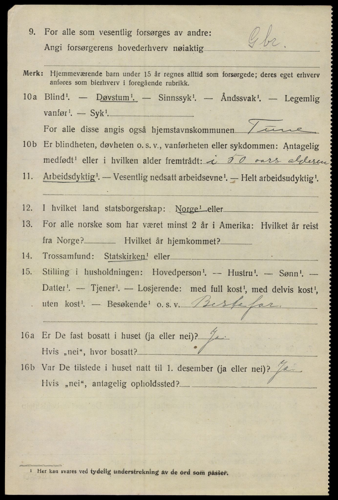 SAO, 1920 census for Våler, 1920, p. 2059