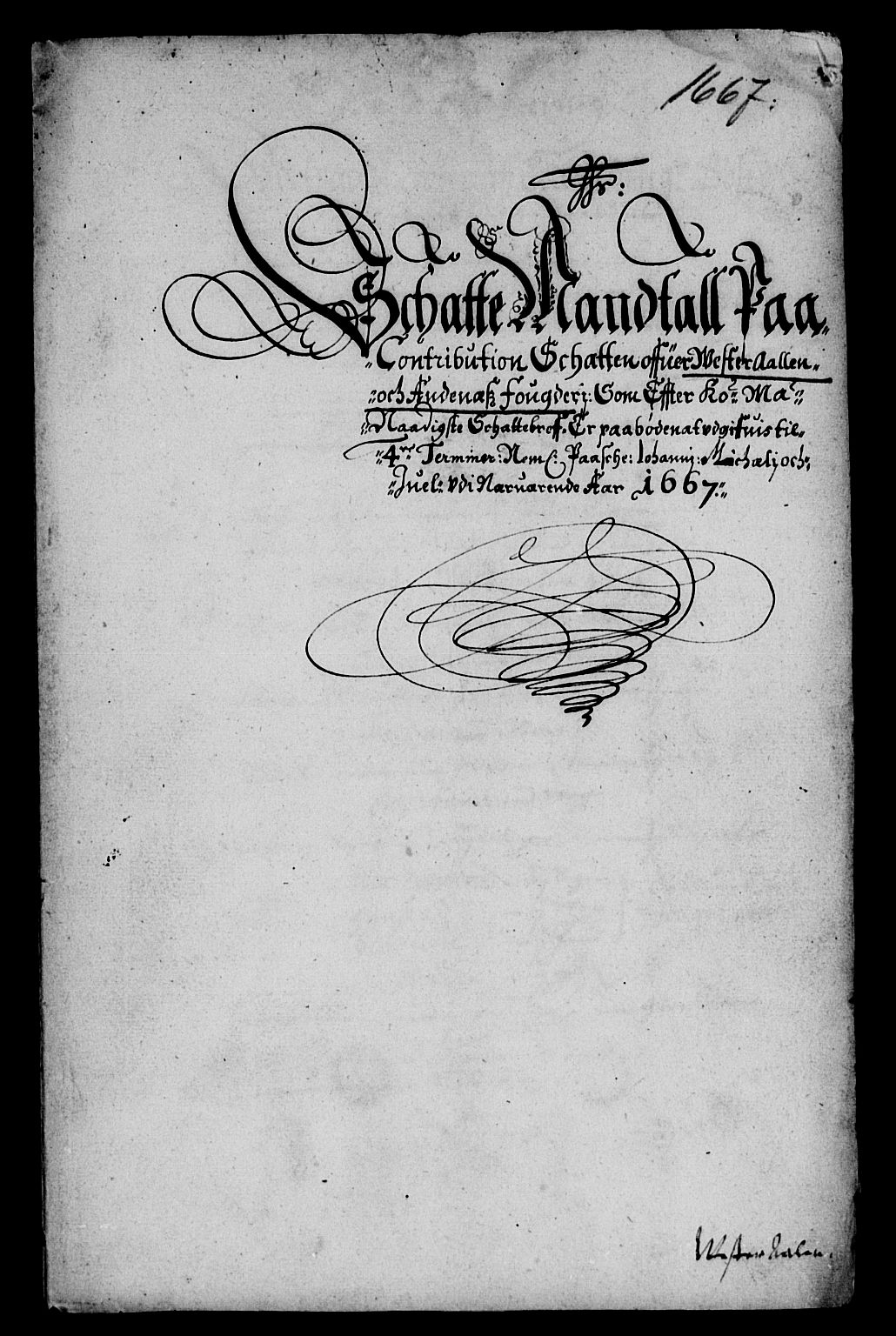 Rentekammeret inntil 1814, Reviderte regnskaper, Lensregnskaper, AV/RA-EA-5023/R/Rb/Rbz/L0041: Nordlandenes len, 1664-1667