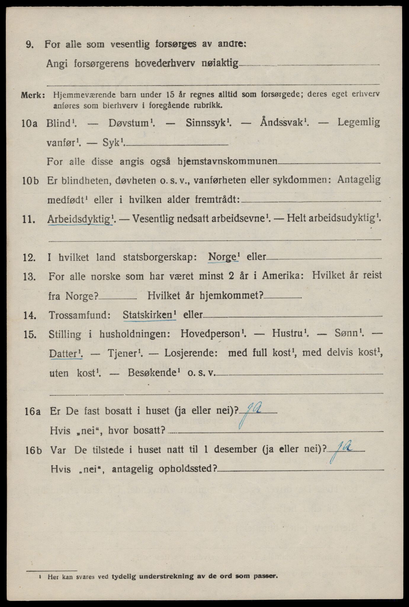 SAST, 1920 census for Vikedal, 1920, p. 3778