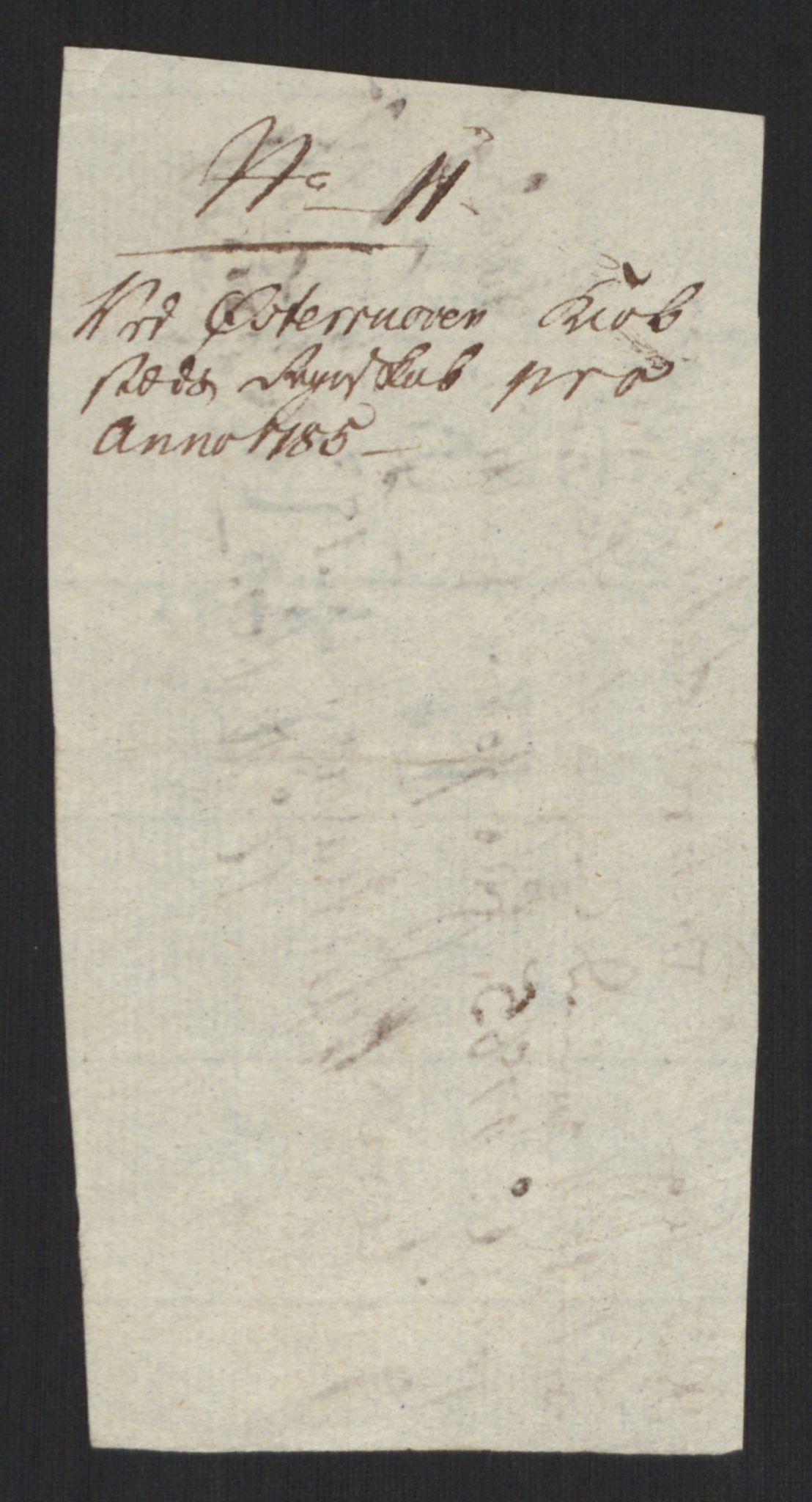 Danske Kanselli 1800-1814, AV/RA-EA-3024/K/Kk/Kka/Kkac/L0233: Kjøpstadregnskap Øster Risør, 1772-1790, p. 226