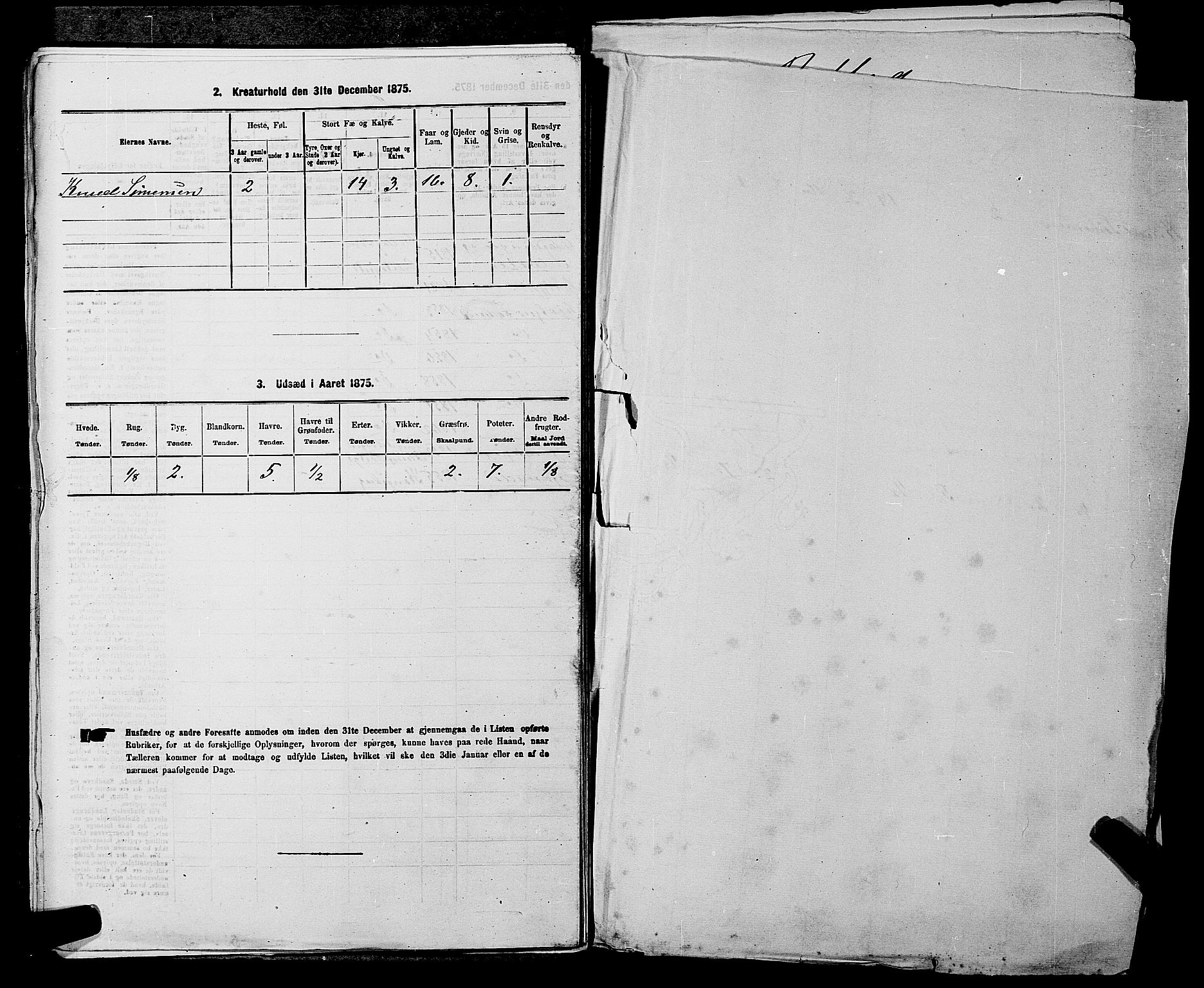 SAKO, 1875 census for 0632P Rollag, 1875, p. 640