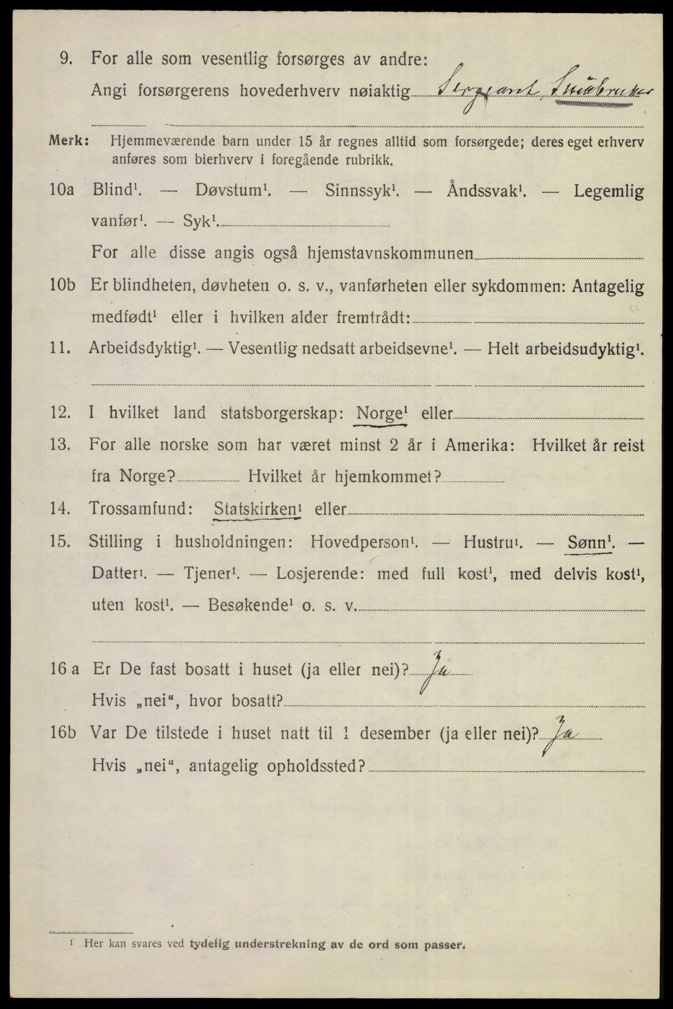 SAKO, 1920 census for Hole, 1920, p. 974